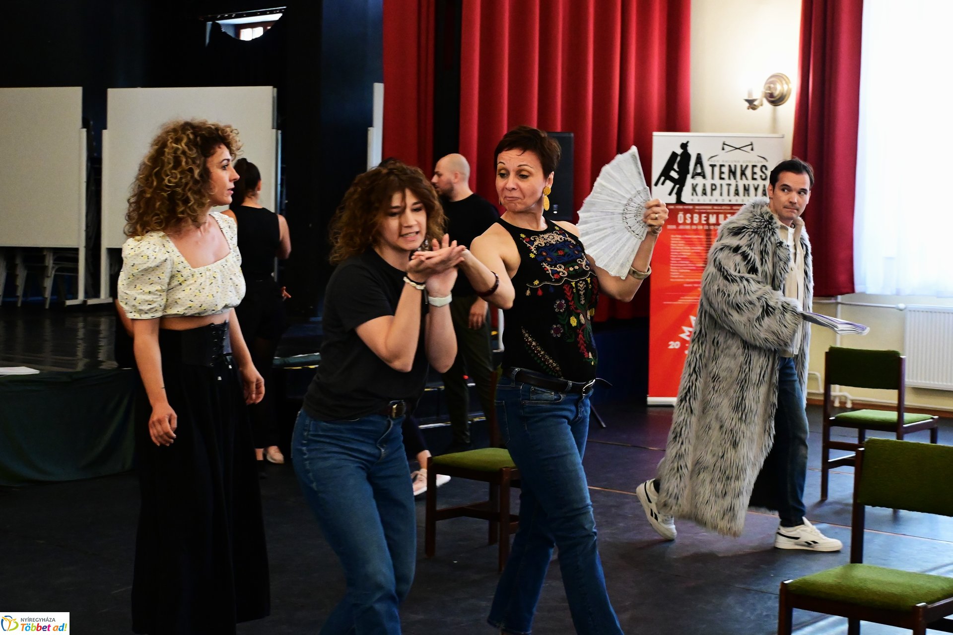 A Tenkes kapitánya kalandmusical próbáján jártunk