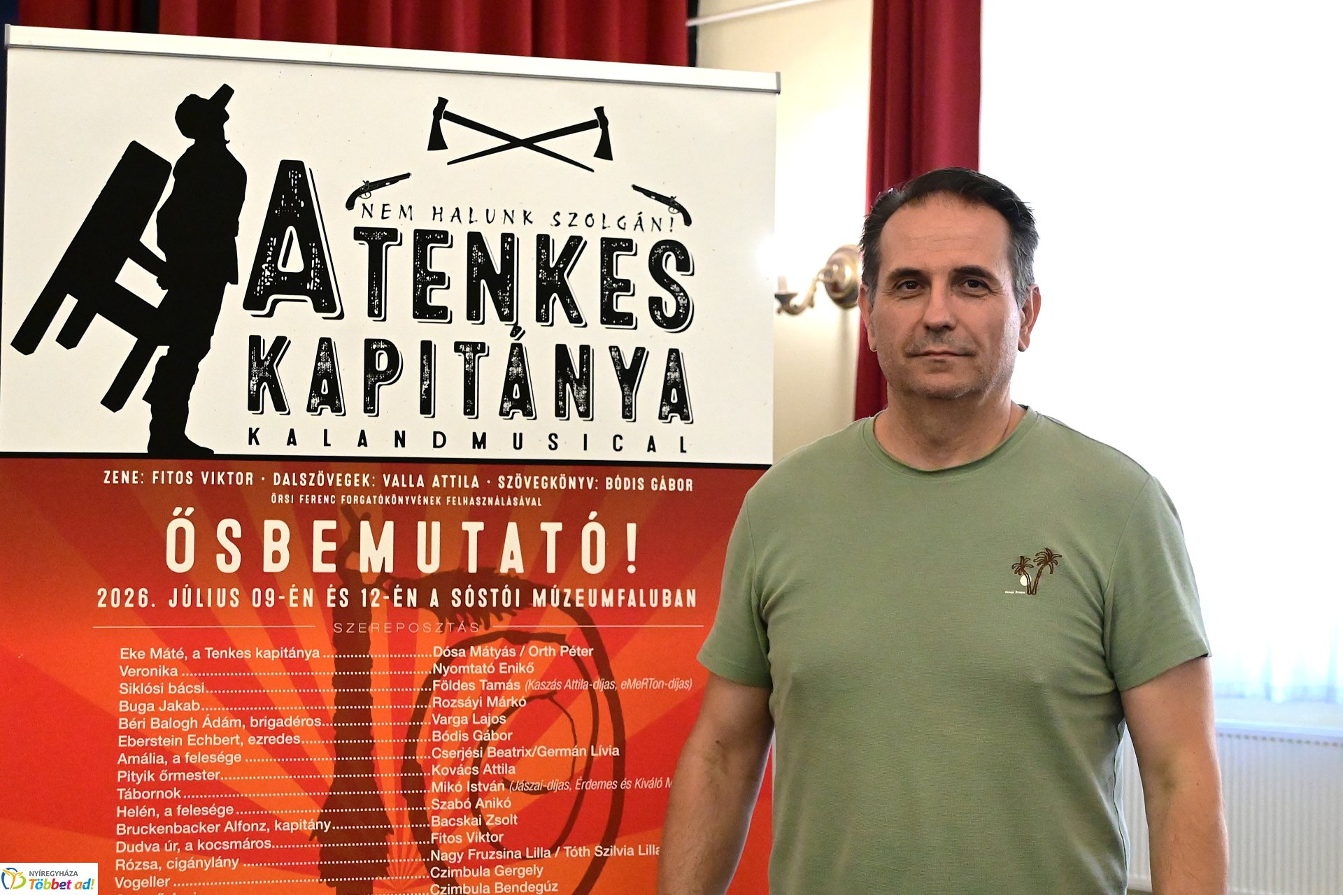 A Tenkes kapitánya kalandmusical próbáján jártunk
