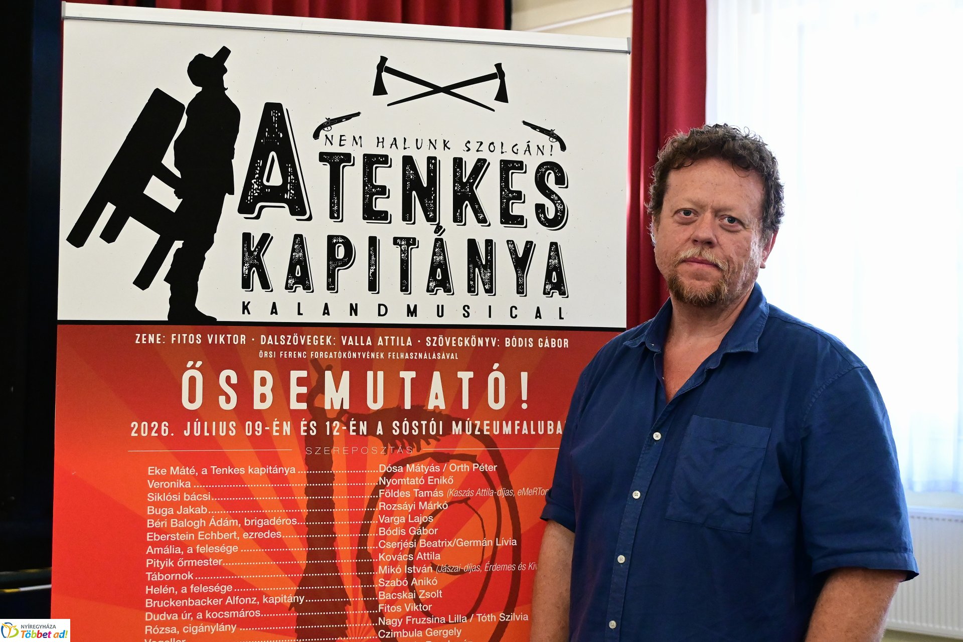 A Tenkes kapitánya kalandmusical próbáján jártunk