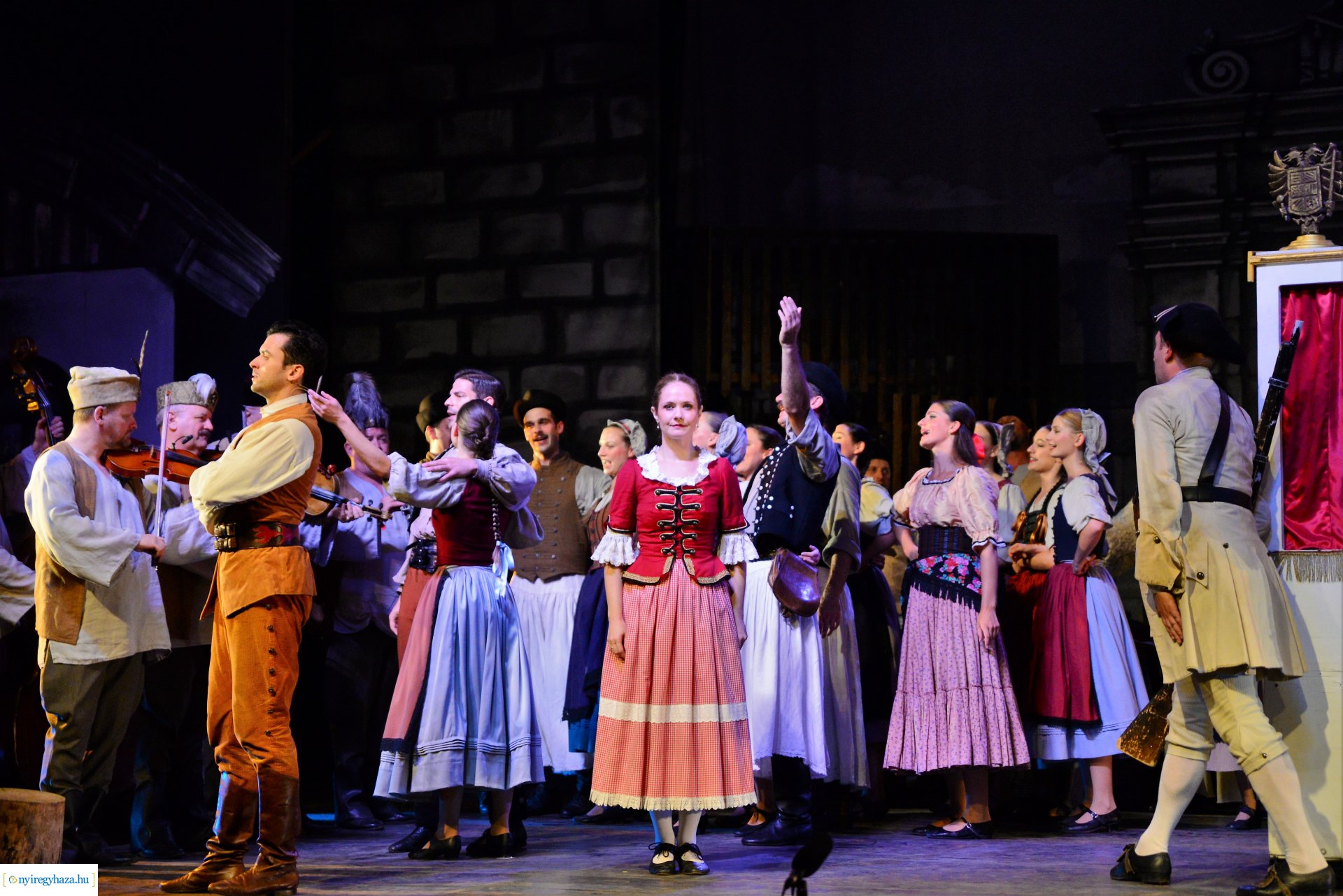 A Tenkes kapitánya - táncjáték a Sóstói Múzeumfaluban