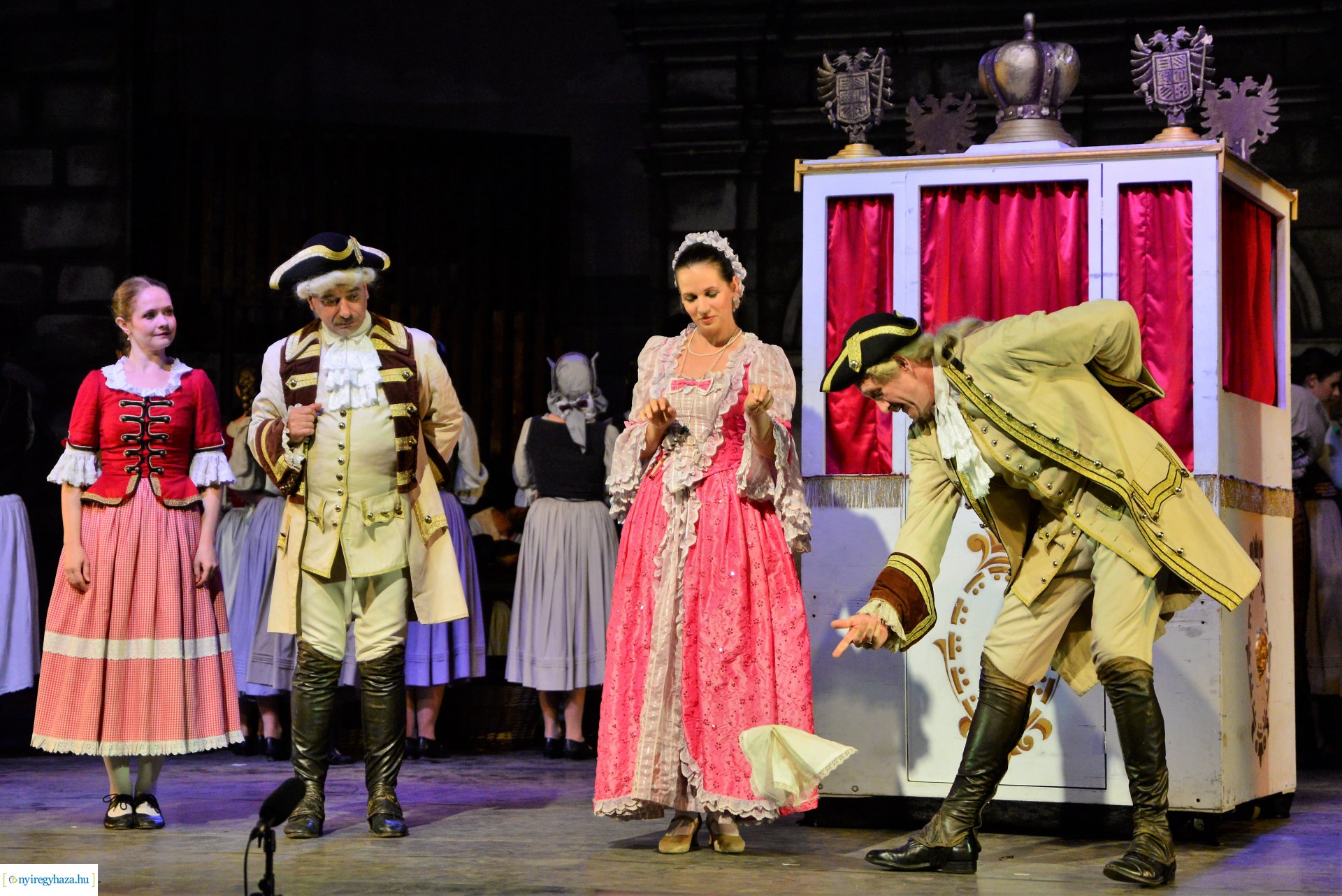 A Tenkes kapitánya - táncjáték a Sóstói Múzeumfaluban