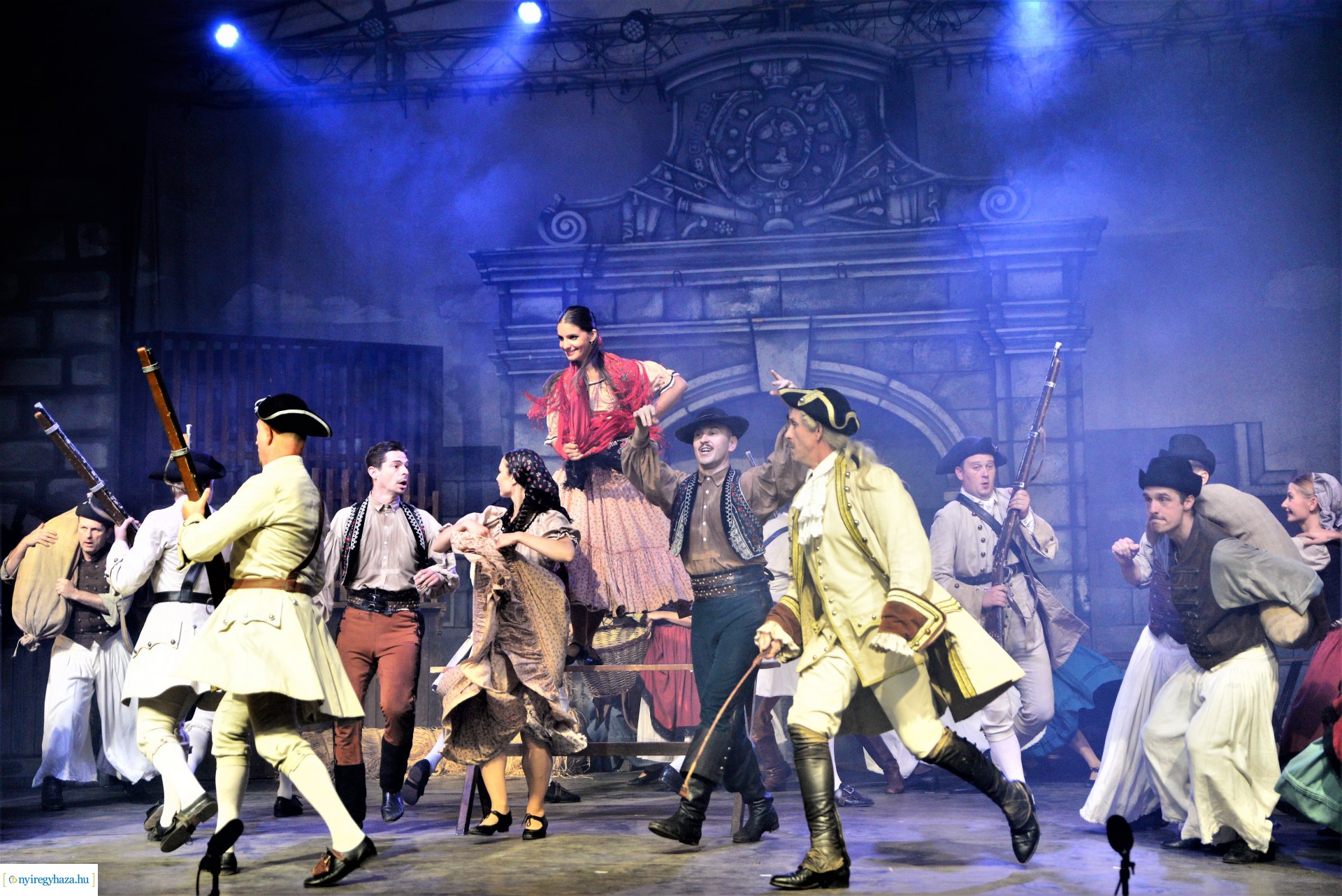 A Tenkes kapitánya - táncjáték a Sóstói Múzeumfaluban