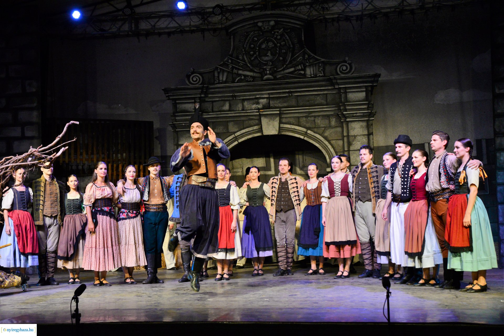 A Tenkes kapitánya - táncjáték a Sóstói Múzeumfaluban