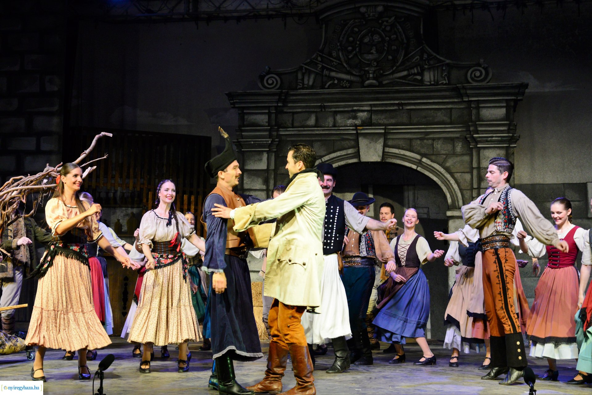 A Tenkes kapitánya - táncjáték a Sóstói Múzeumfaluban