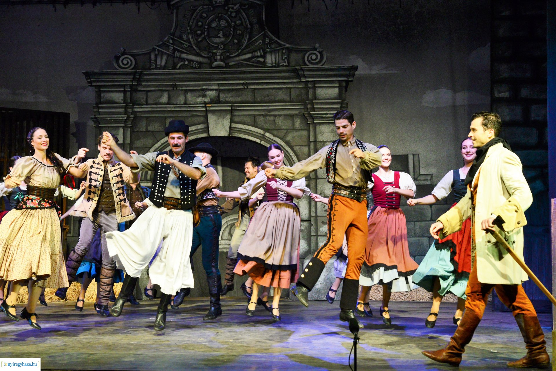 A Tenkes kapitánya - táncjáték a Sóstói Múzeumfaluban