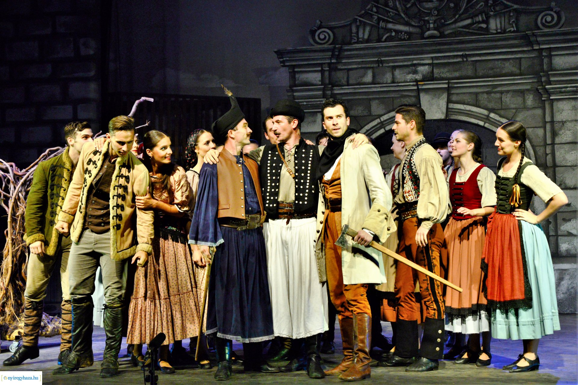 A Tenkes kapitánya - táncjáték a Sóstói Múzeumfaluban