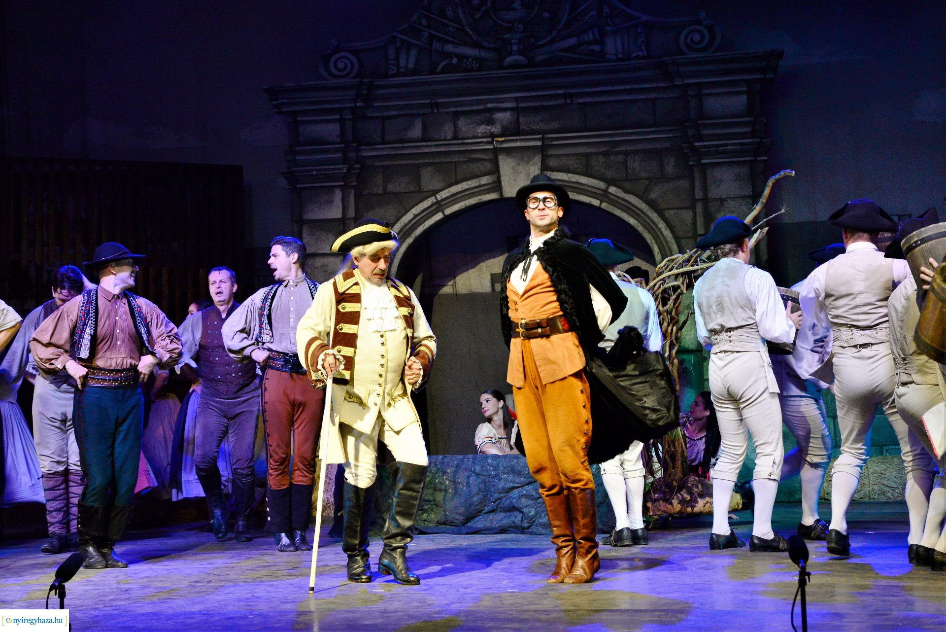 A Tenkes kapitánya - táncjáték a Sóstói Múzeumfaluban