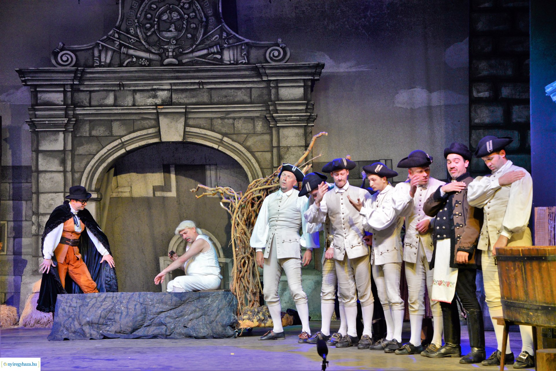 A Tenkes kapitánya - táncjáték a Sóstói Múzeumfaluban