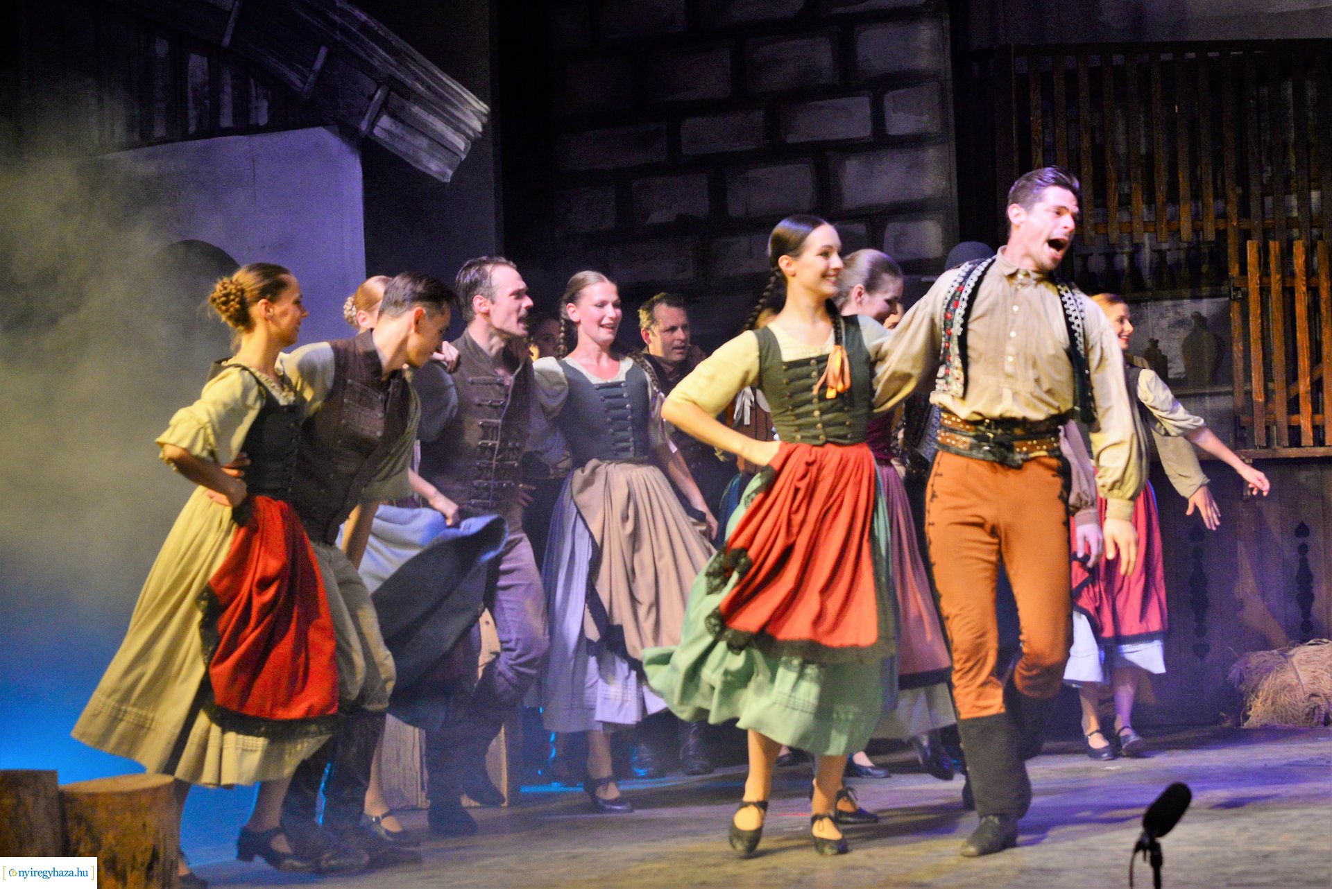 A Tenkes kapitánya - táncjáték a Sóstói Múzeumfaluban