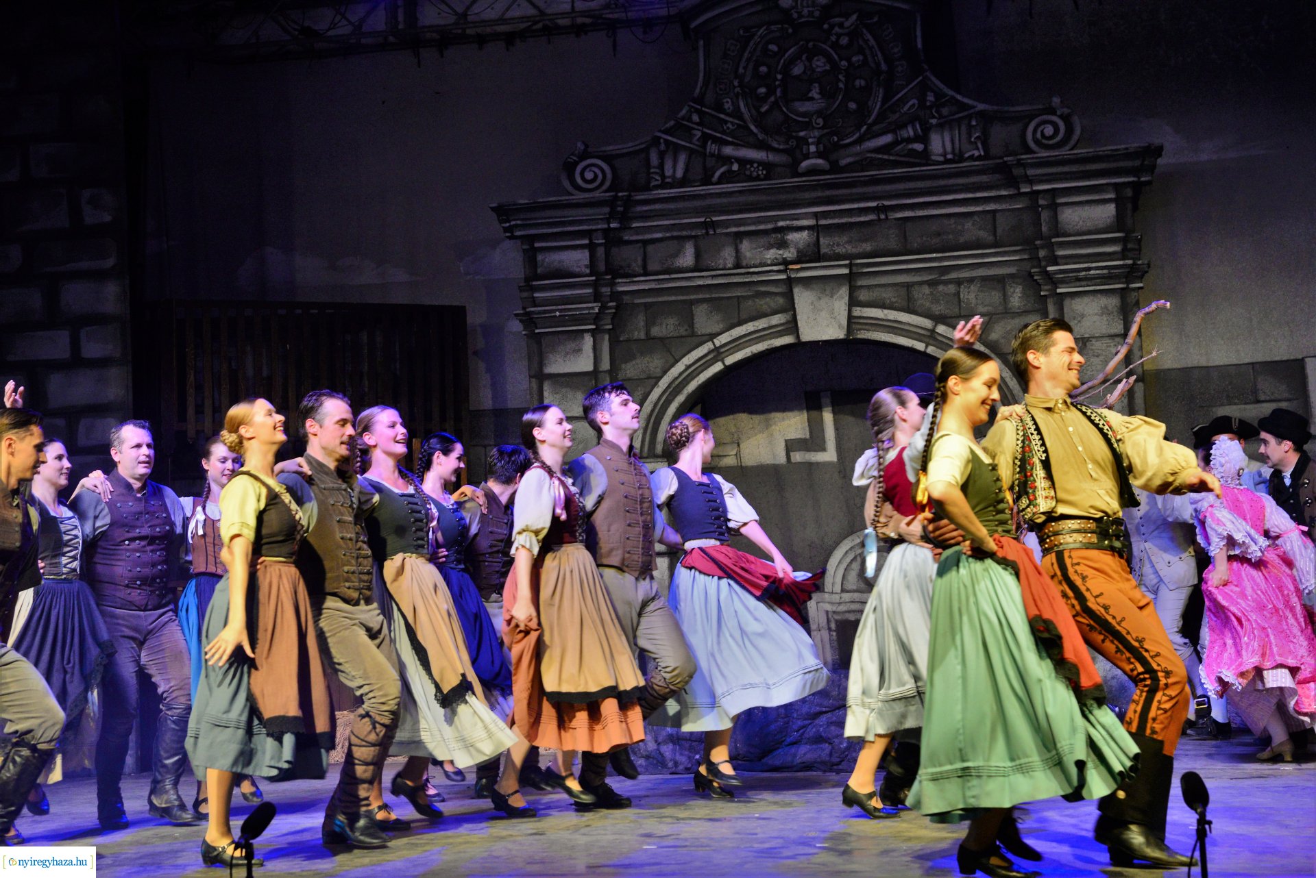 A Tenkes kapitánya - táncjáték a Sóstói Múzeumfaluban