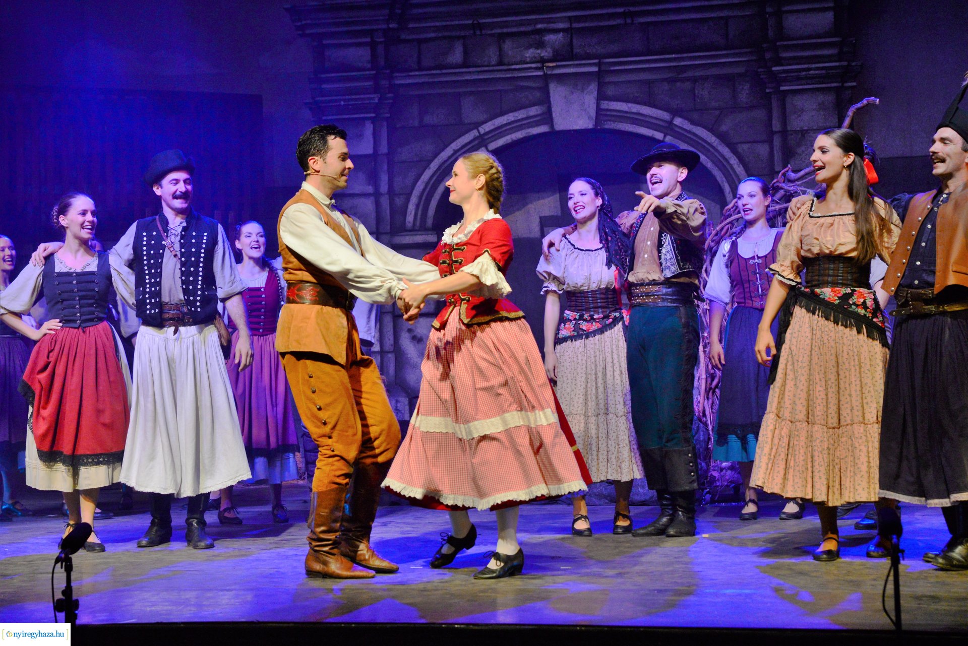 A Tenkes kapitánya - táncjáték a Sóstói Múzeumfaluban