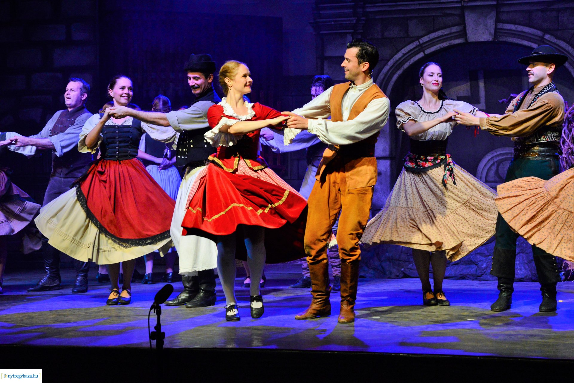 A Tenkes kapitánya - táncjáték a Sóstói Múzeumfaluban