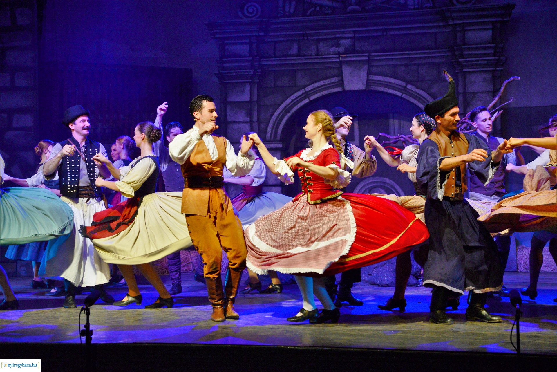 A Tenkes kapitánya - táncjáték a Sóstói Múzeumfaluban