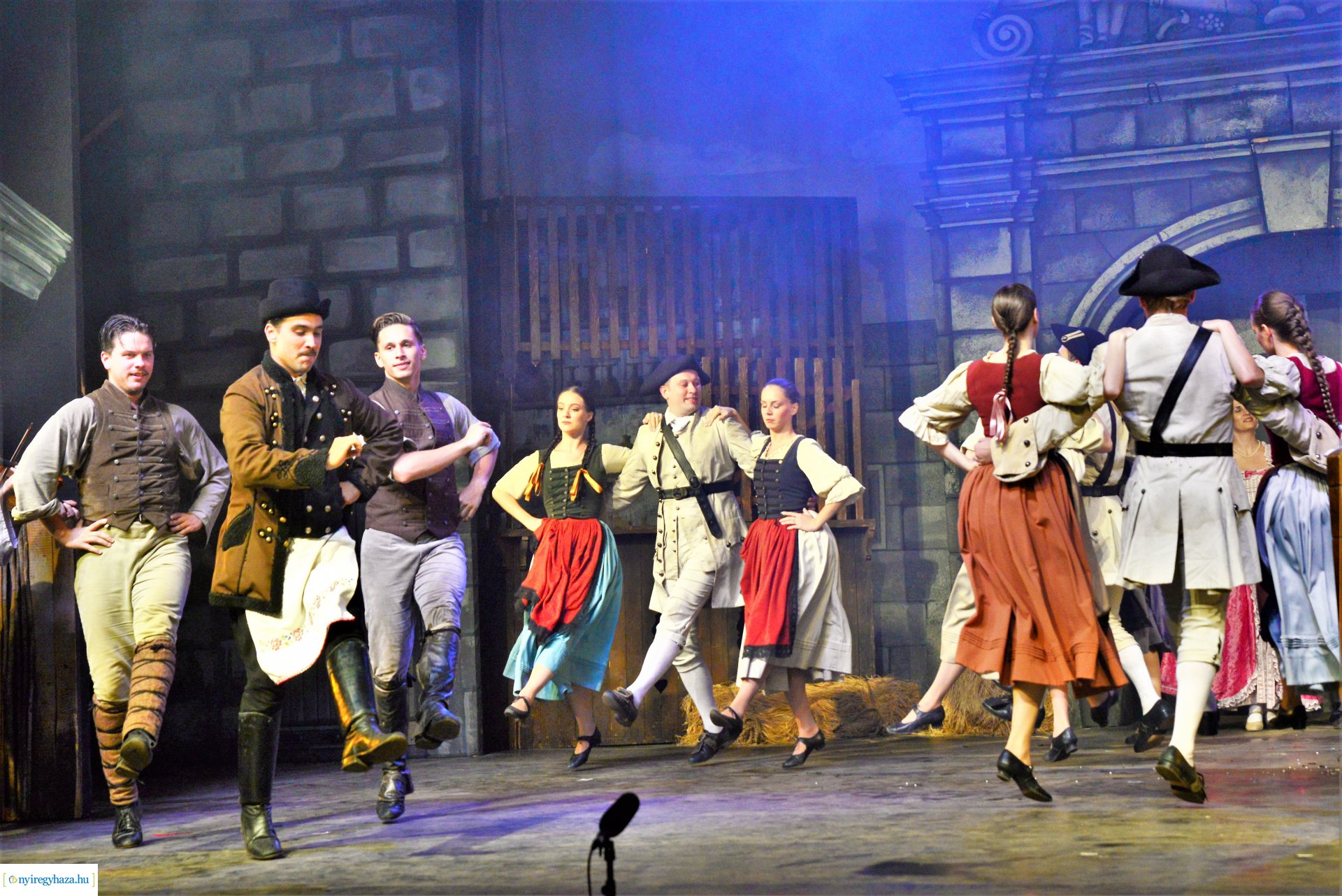 A Tenkes kapitánya - táncjáték a Sóstói Múzeumfaluban