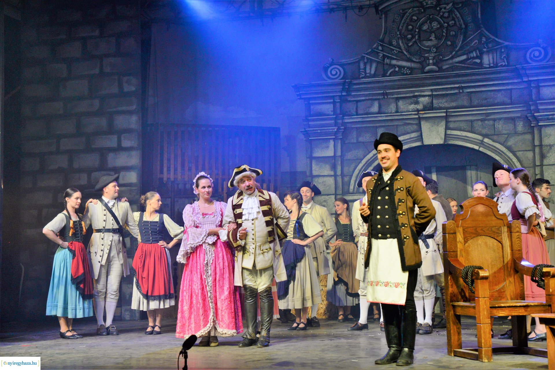 A Tenkes kapitánya - táncjáték a Sóstói Múzeumfaluban