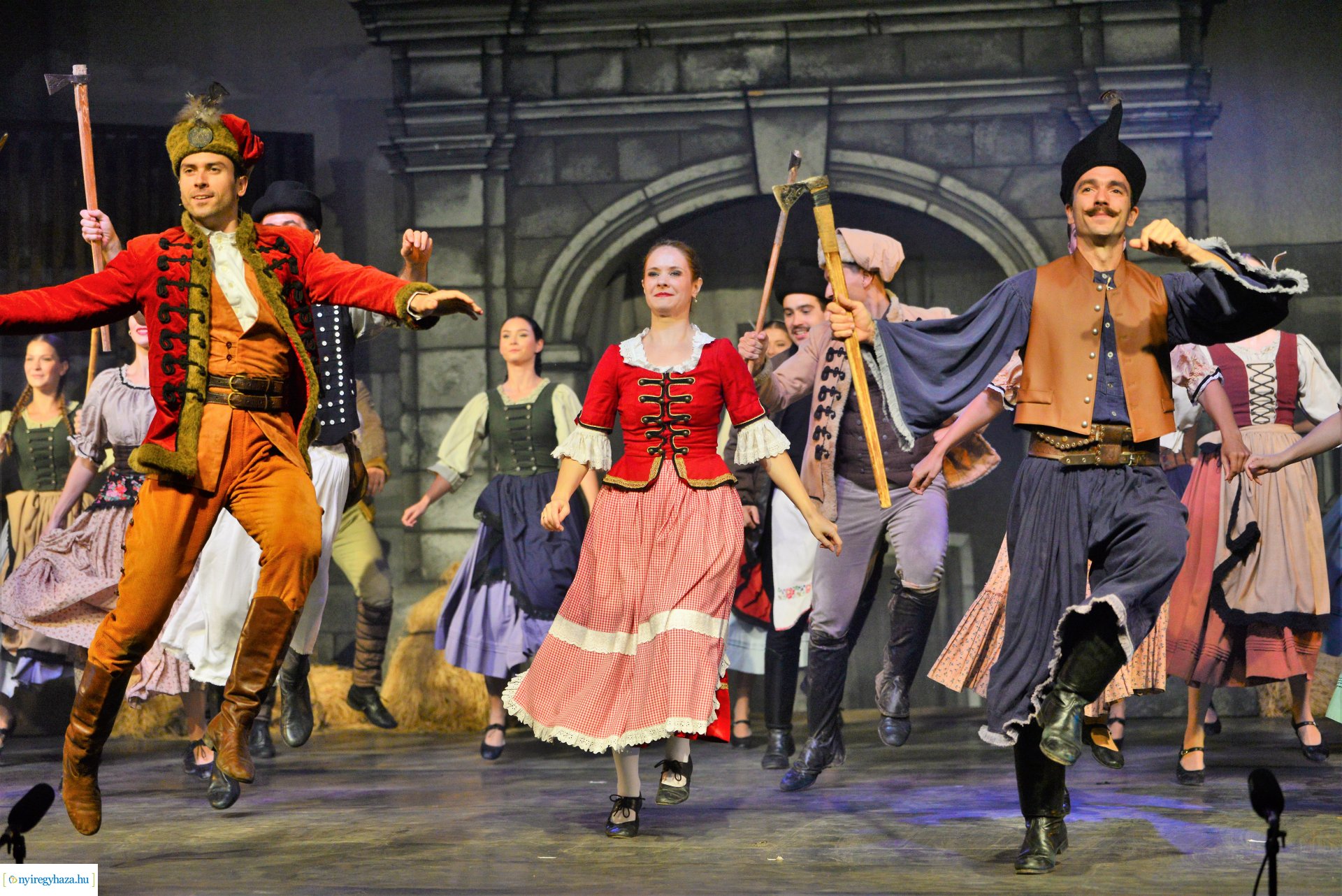 A Tenkes kapitánya - táncjáték a Sóstói Múzeumfaluban