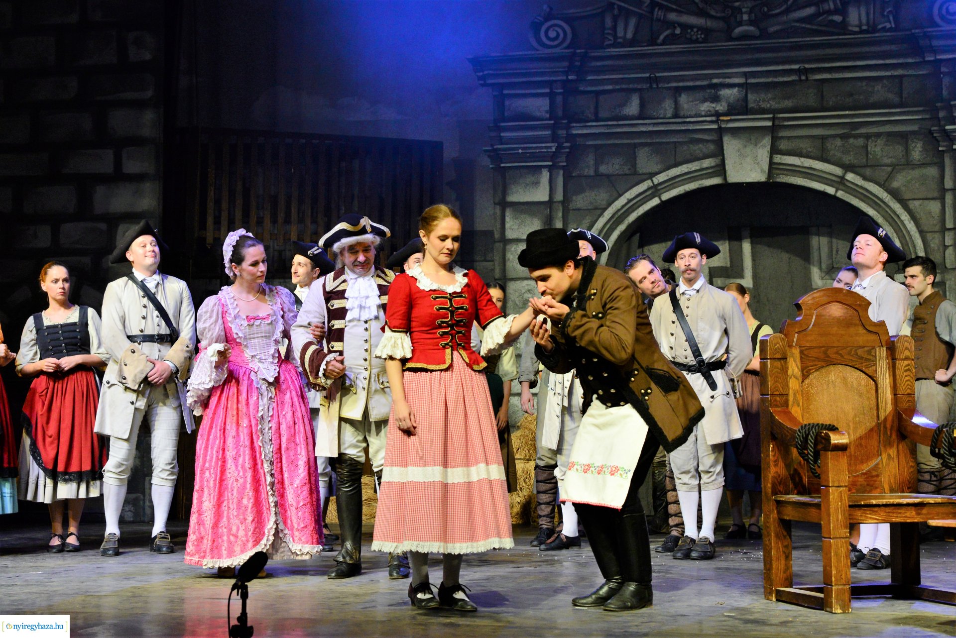 A Tenkes kapitánya - táncjáték a Sóstói Múzeumfaluban