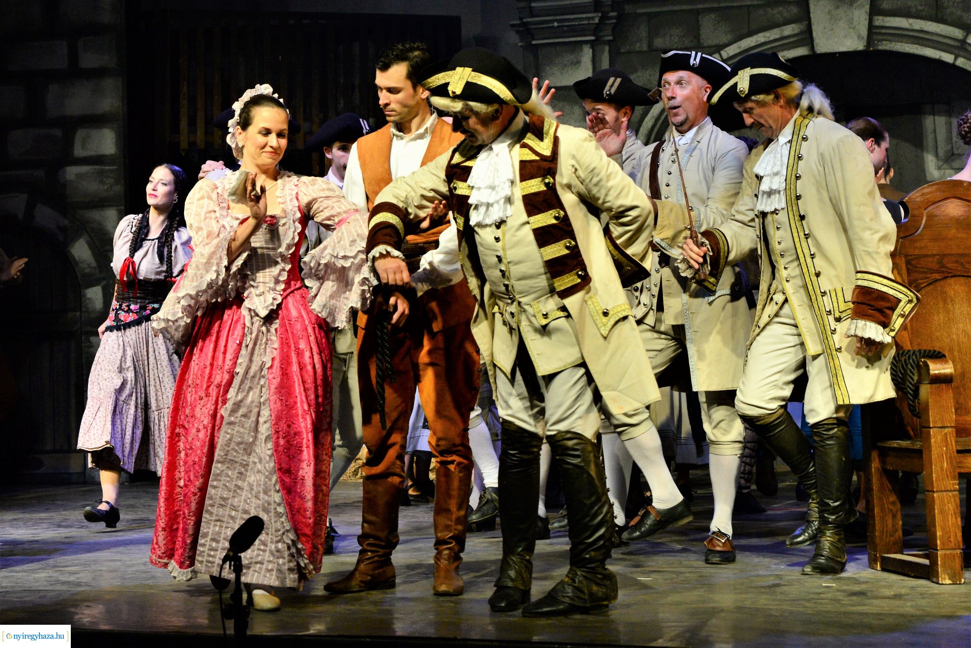 A Tenkes kapitánya - táncjáték a Sóstói Múzeumfaluban