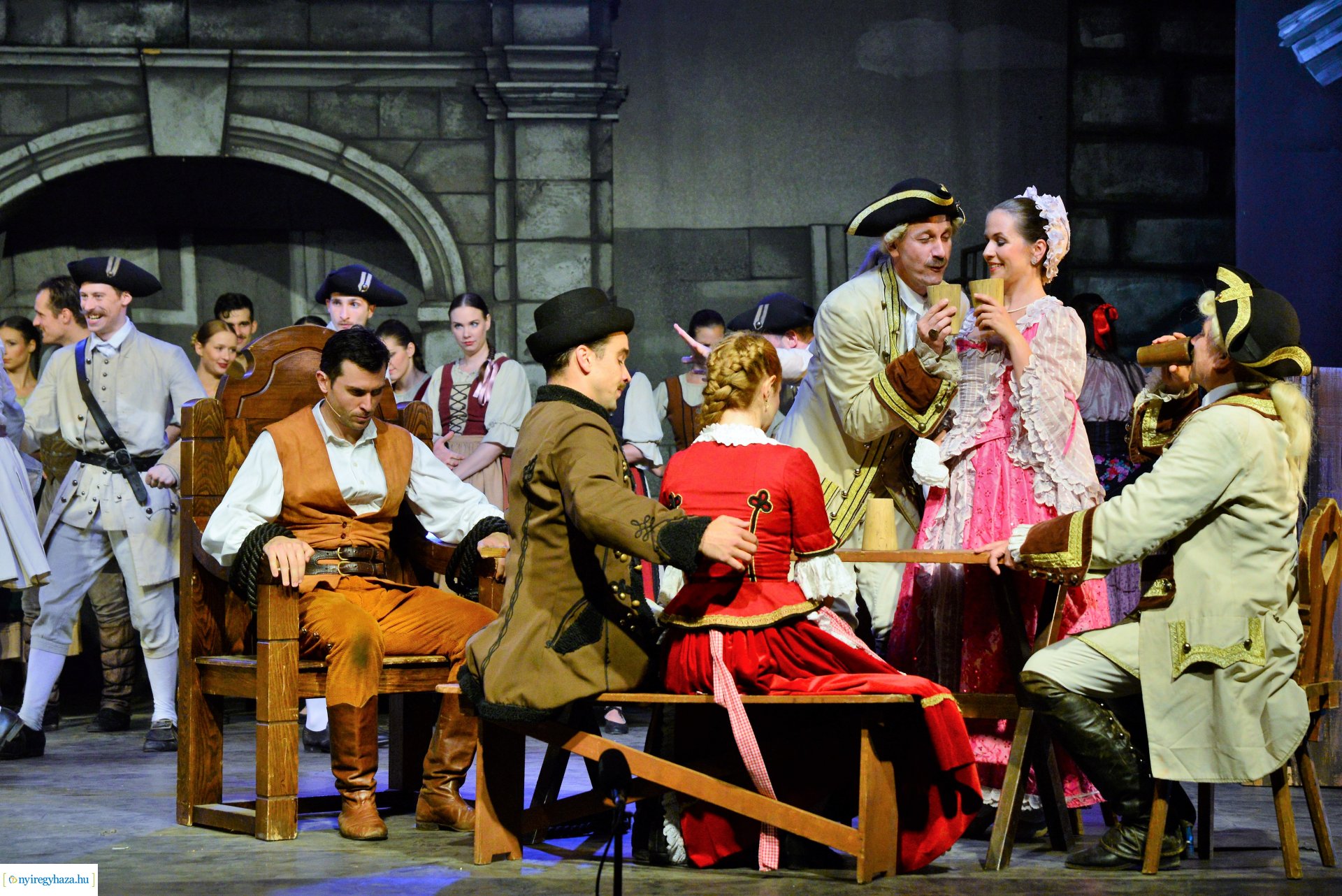 A Tenkes kapitánya - táncjáték a Sóstói Múzeumfaluban