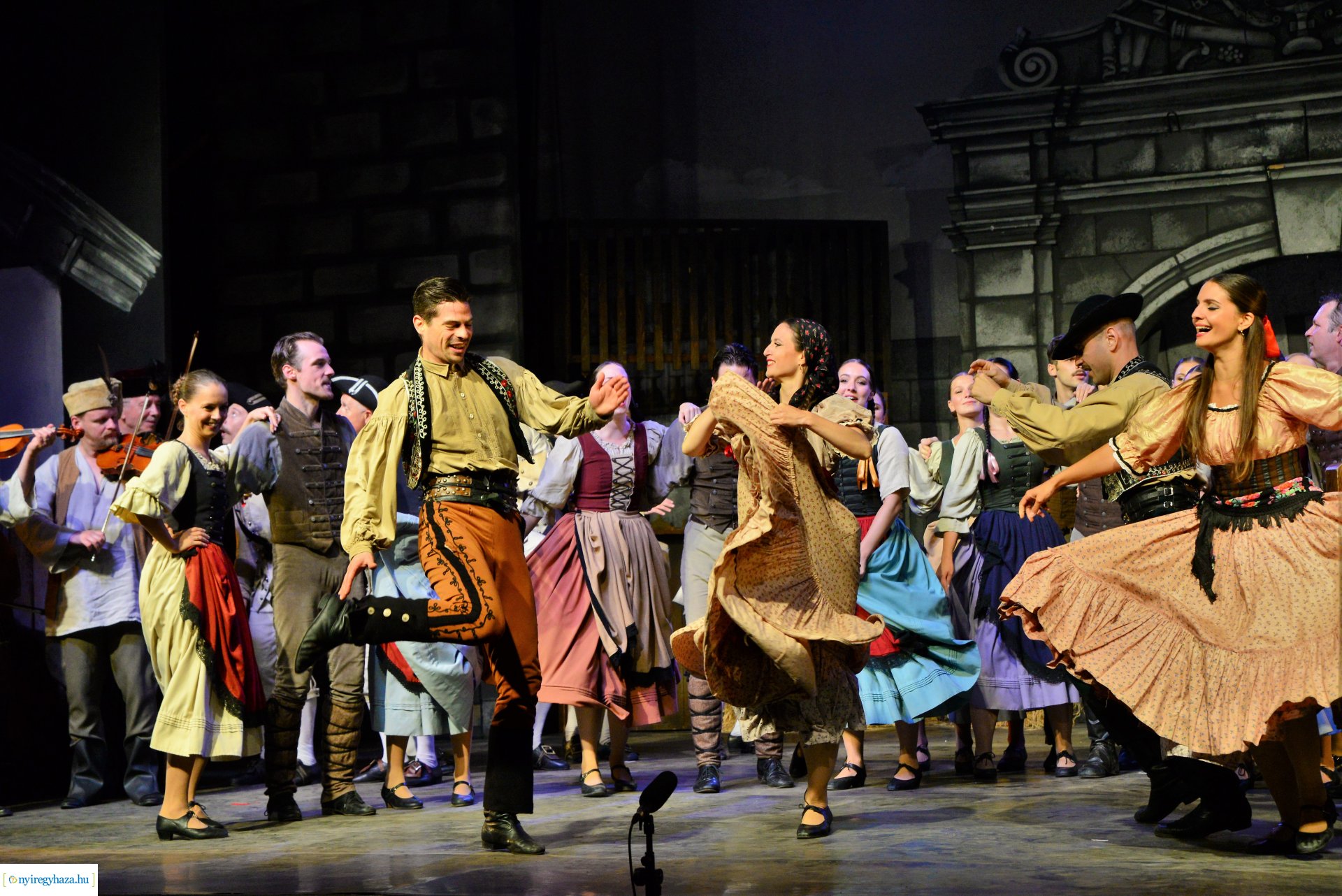 A Tenkes kapitánya - táncjáték a Sóstói Múzeumfaluban