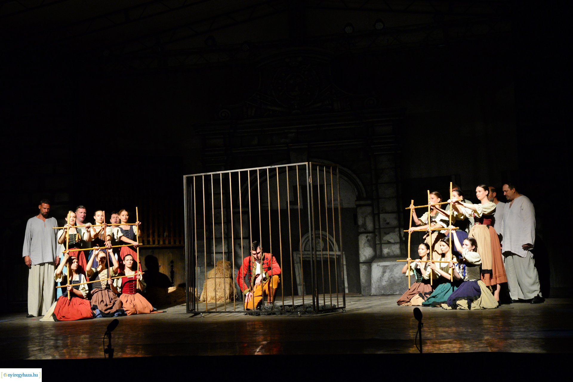 A Tenkes kapitánya - táncjáték a Sóstói Múzeumfaluban