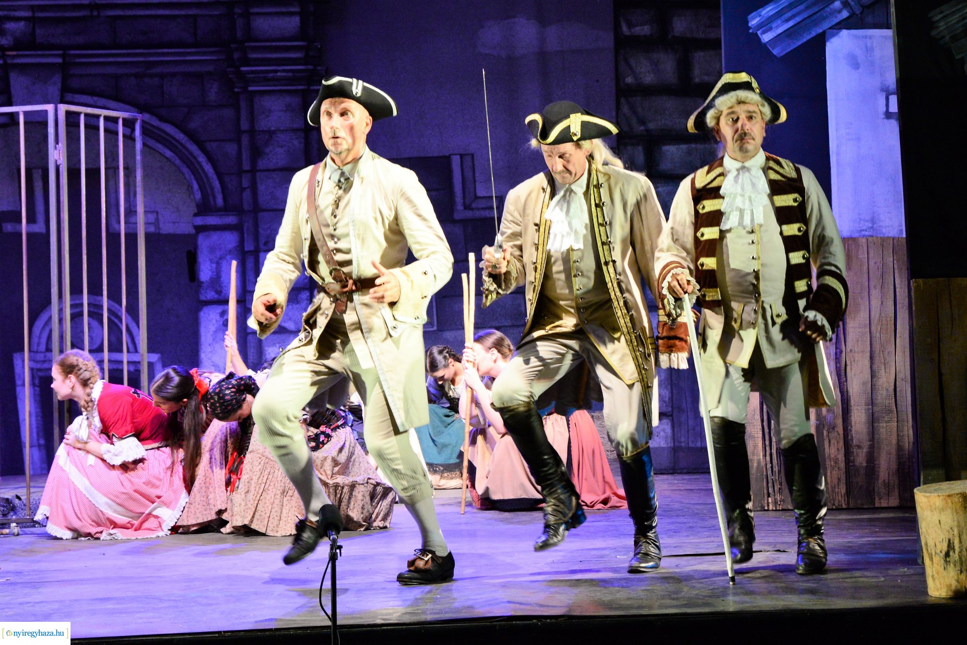A Tenkes kapitánya - táncjáték a Sóstói Múzeumfaluban