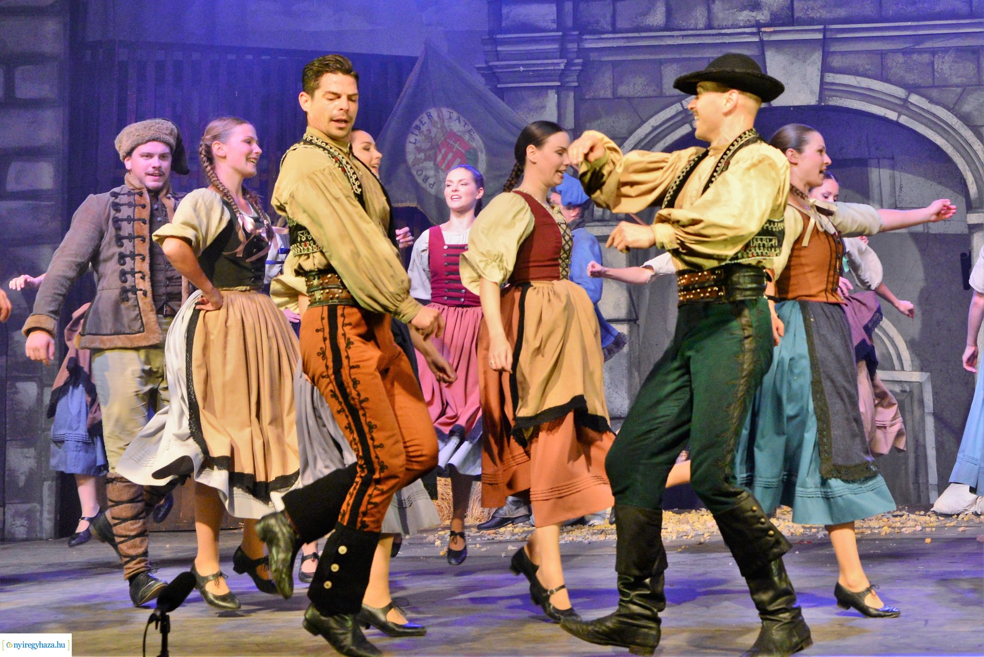 A Tenkes kapitánya - táncjáték a Sóstói Múzeumfaluban