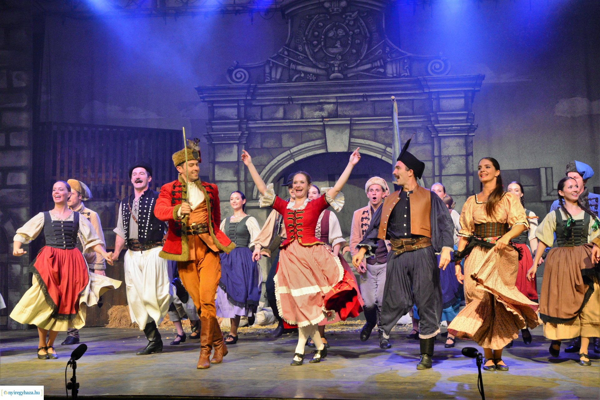 A Tenkes kapitánya - táncjáték a Sóstói Múzeumfaluban