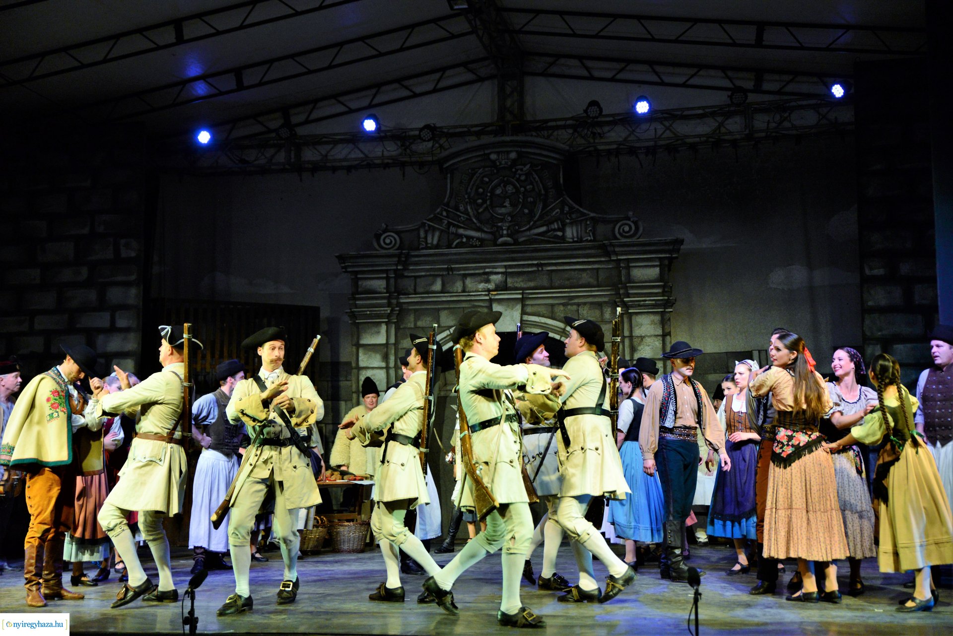 A Tenkes kapitánya - táncjáték a Sóstói Múzeumfaluban