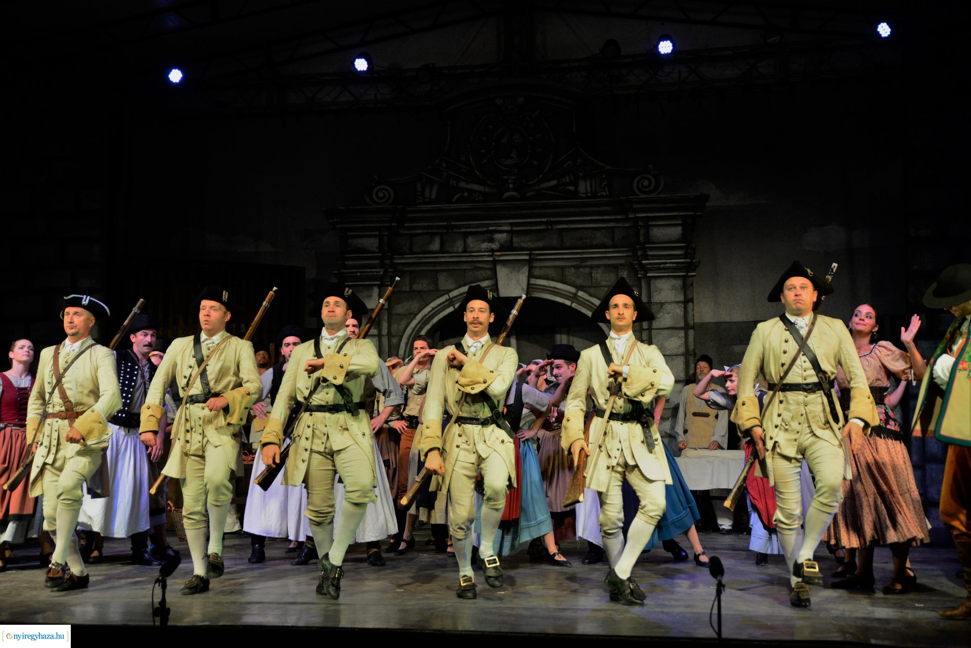 A Tenkes kapitánya - táncjáték a Sóstói Múzeumfaluban