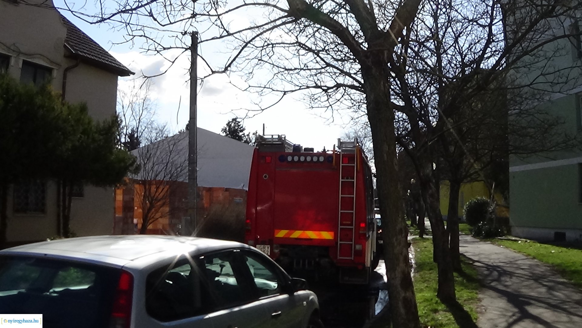 A Tompa Mihály utcára riasztották a tűzoltókat szerda délelőtt