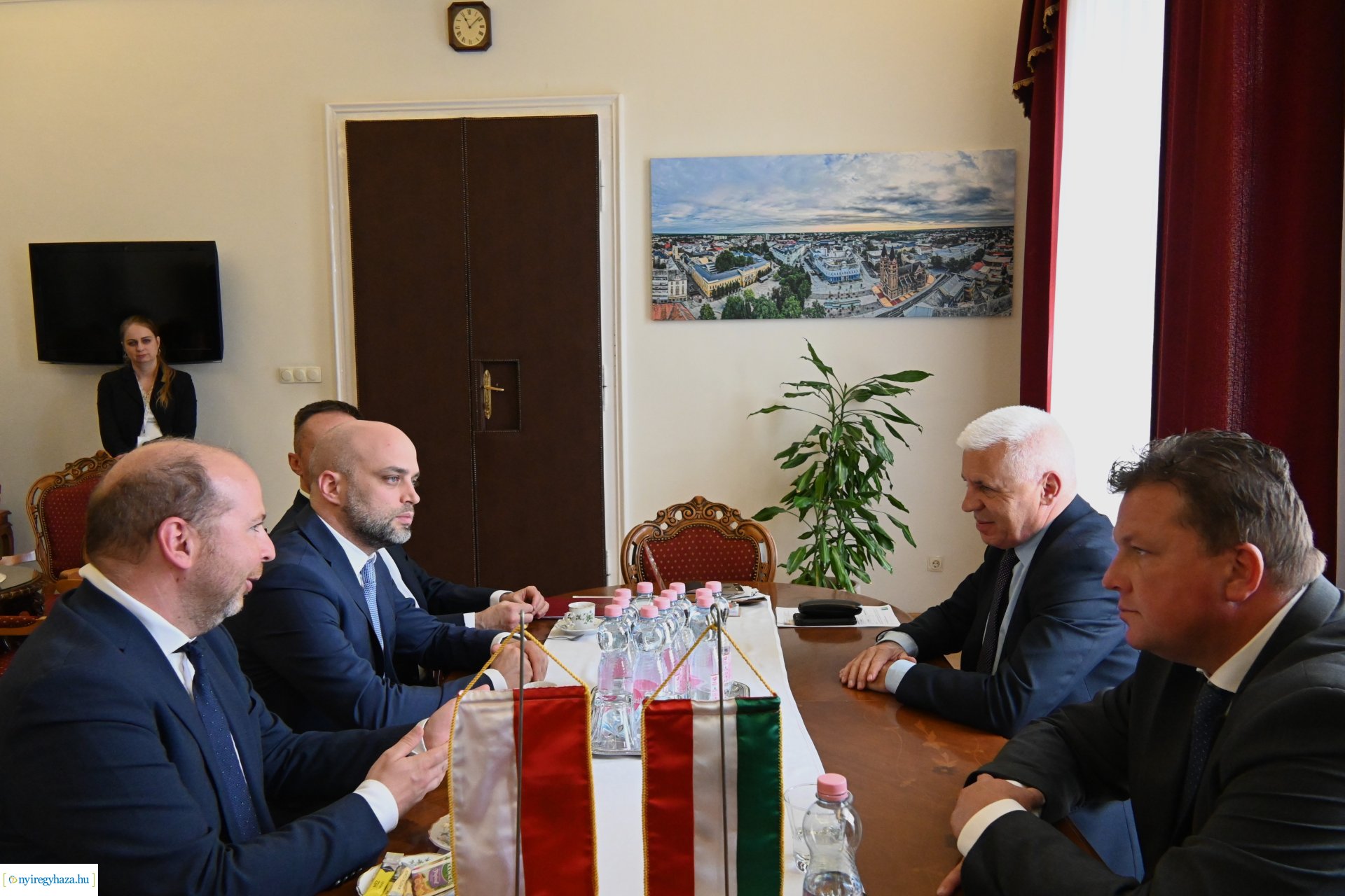 A városházára látogatott a lengyel nagykövet