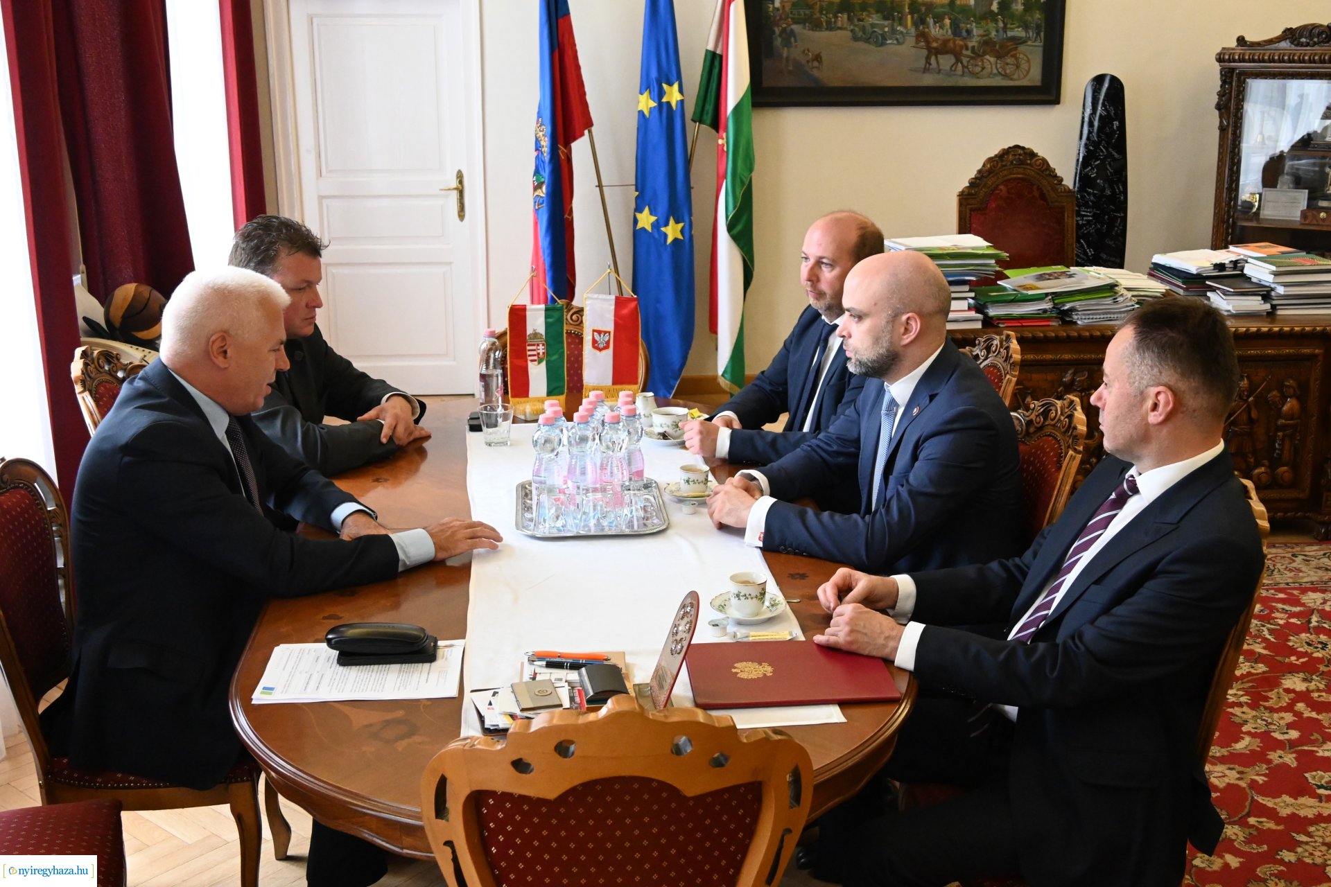 A városházára látogatott a lengyel nagykövet