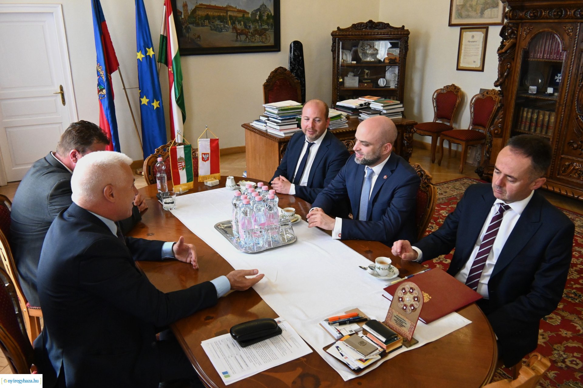 A városházára látogatott a lengyel nagykövet