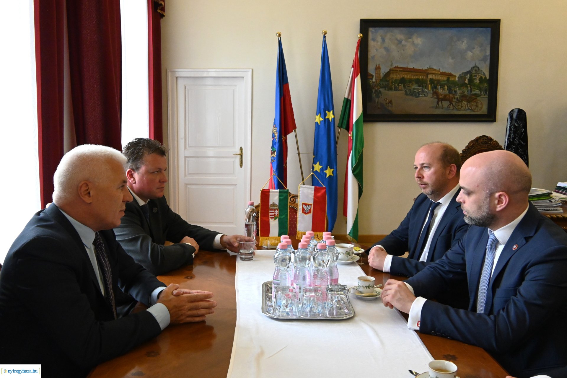 A városházára látogatott a lengyel nagykövet