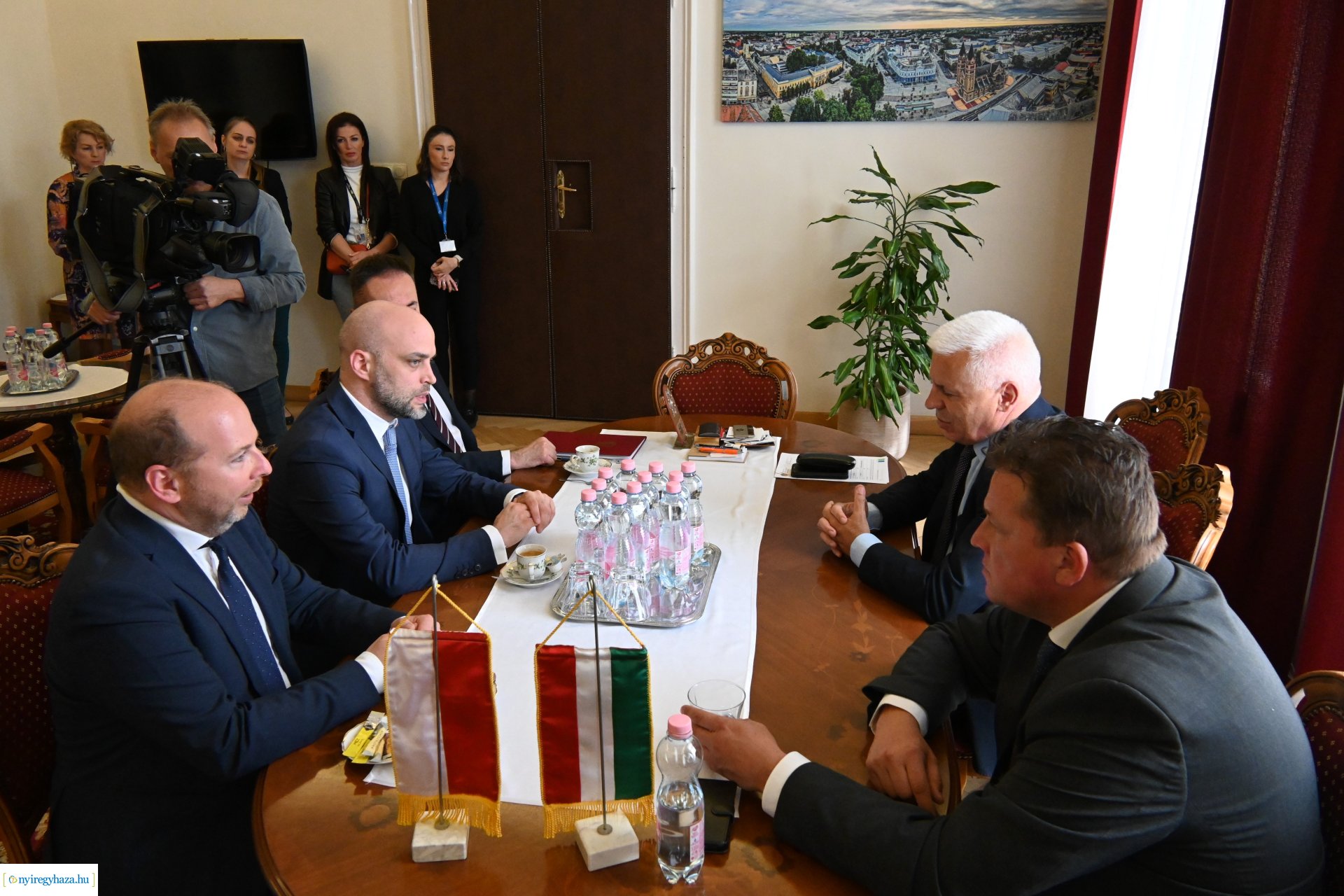 A városházára látogatott a lengyel nagykövet