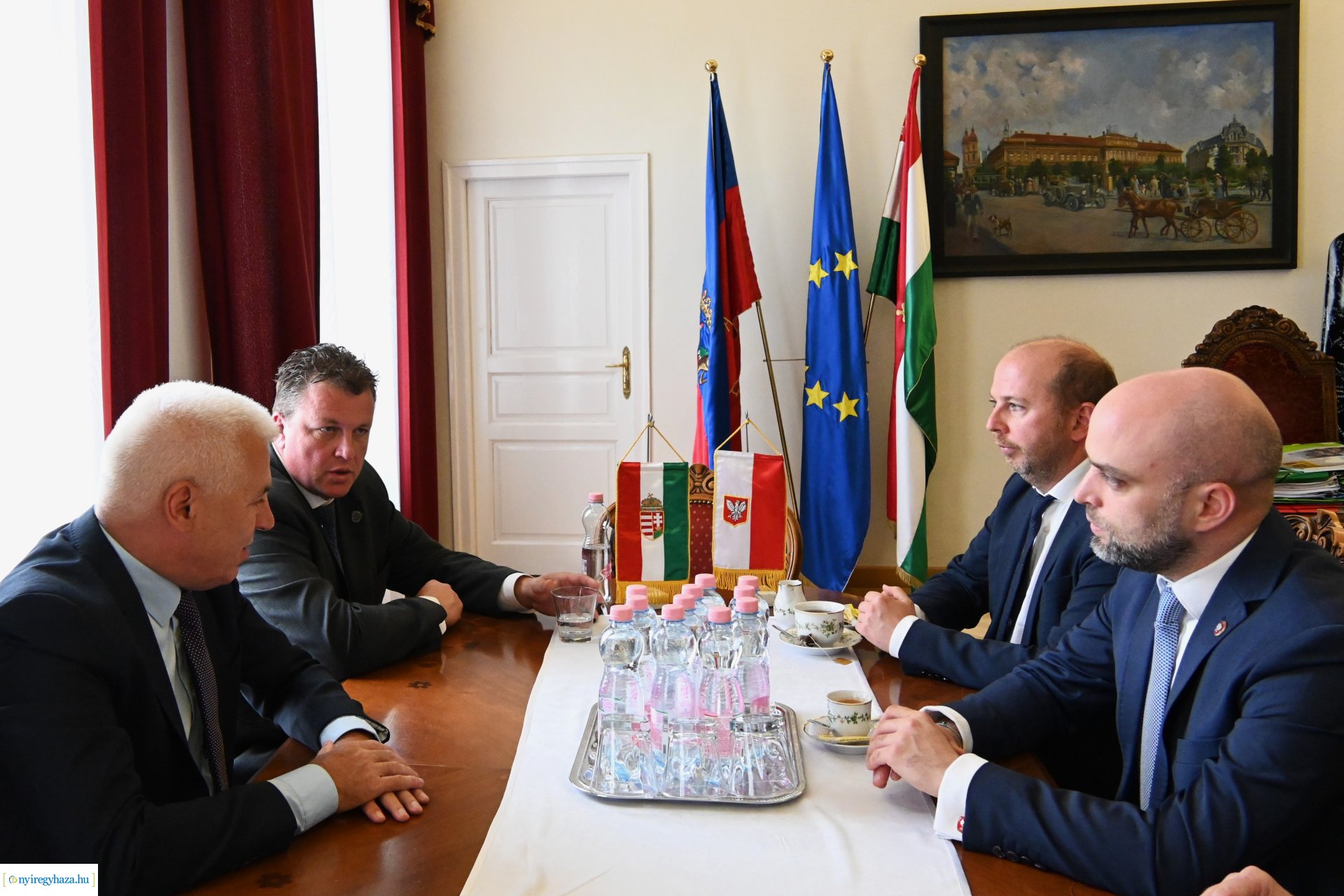 A városházára látogatott a lengyel nagykövet