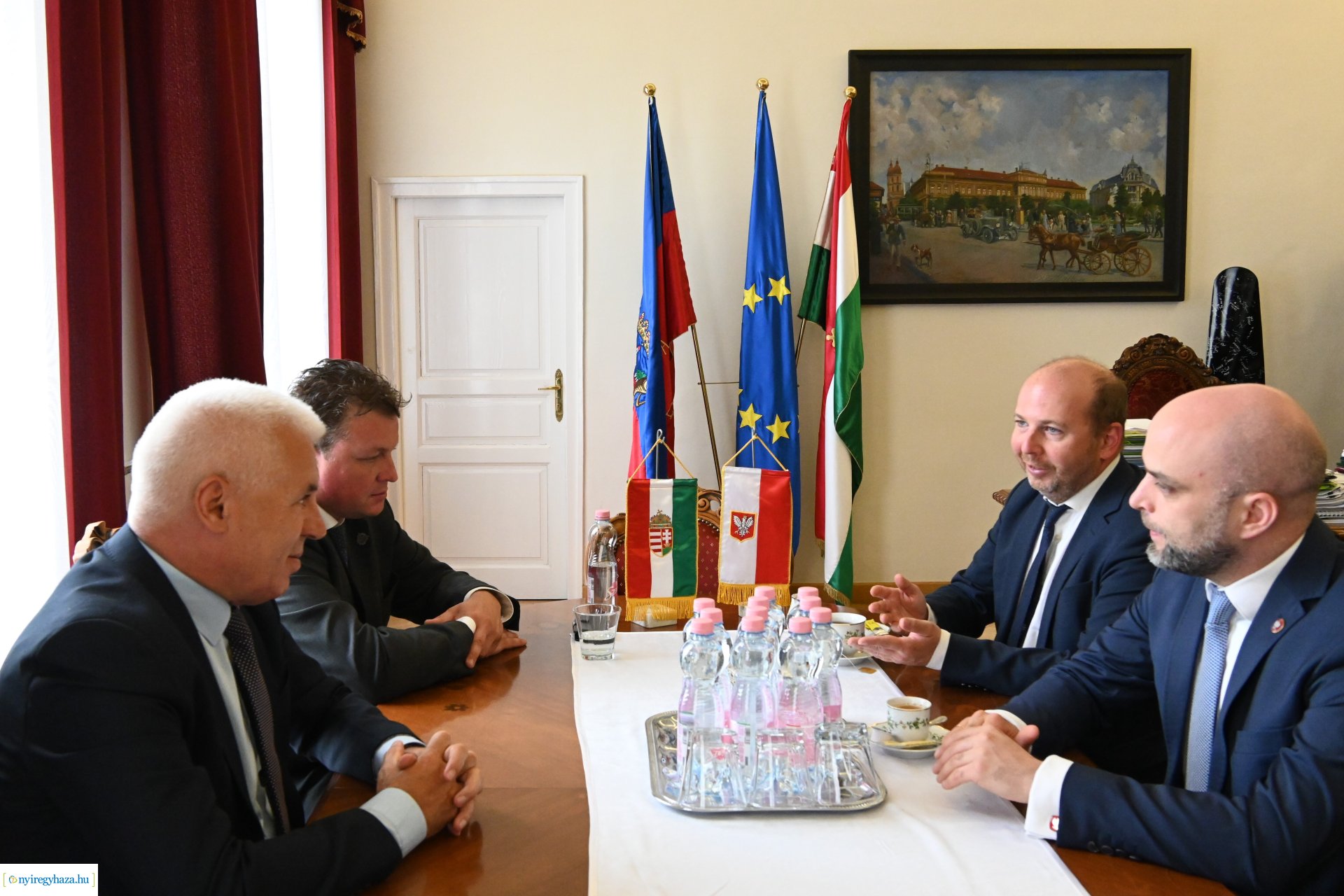 A városházára látogatott a lengyel nagykövet