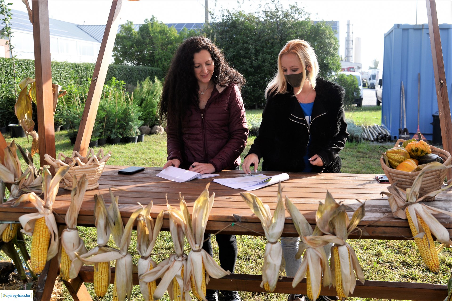 A Városszépítő program növényeinek átadása