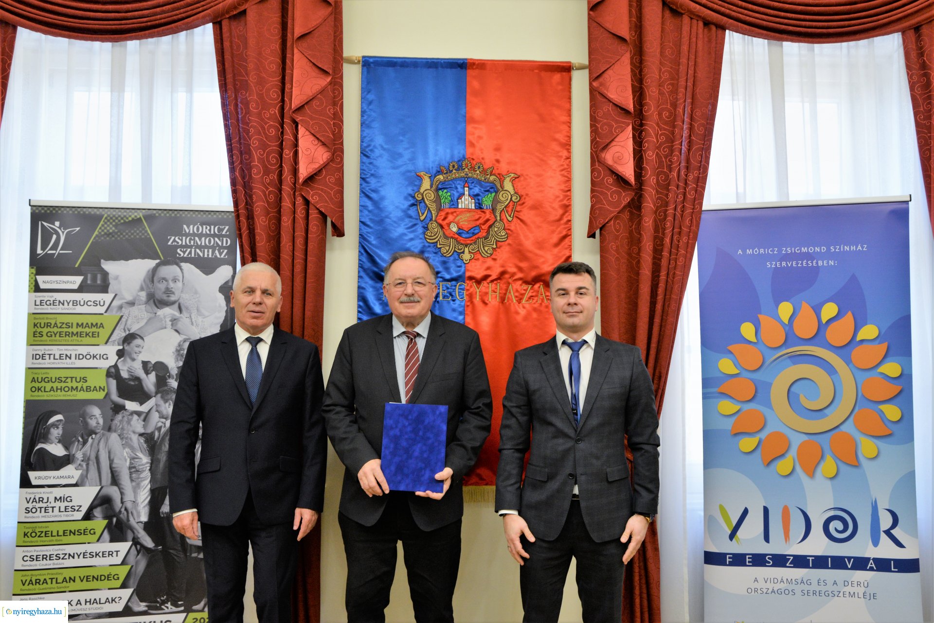 A VIDOR Fesztivál hivatalos főszponzori szerződés aláírása