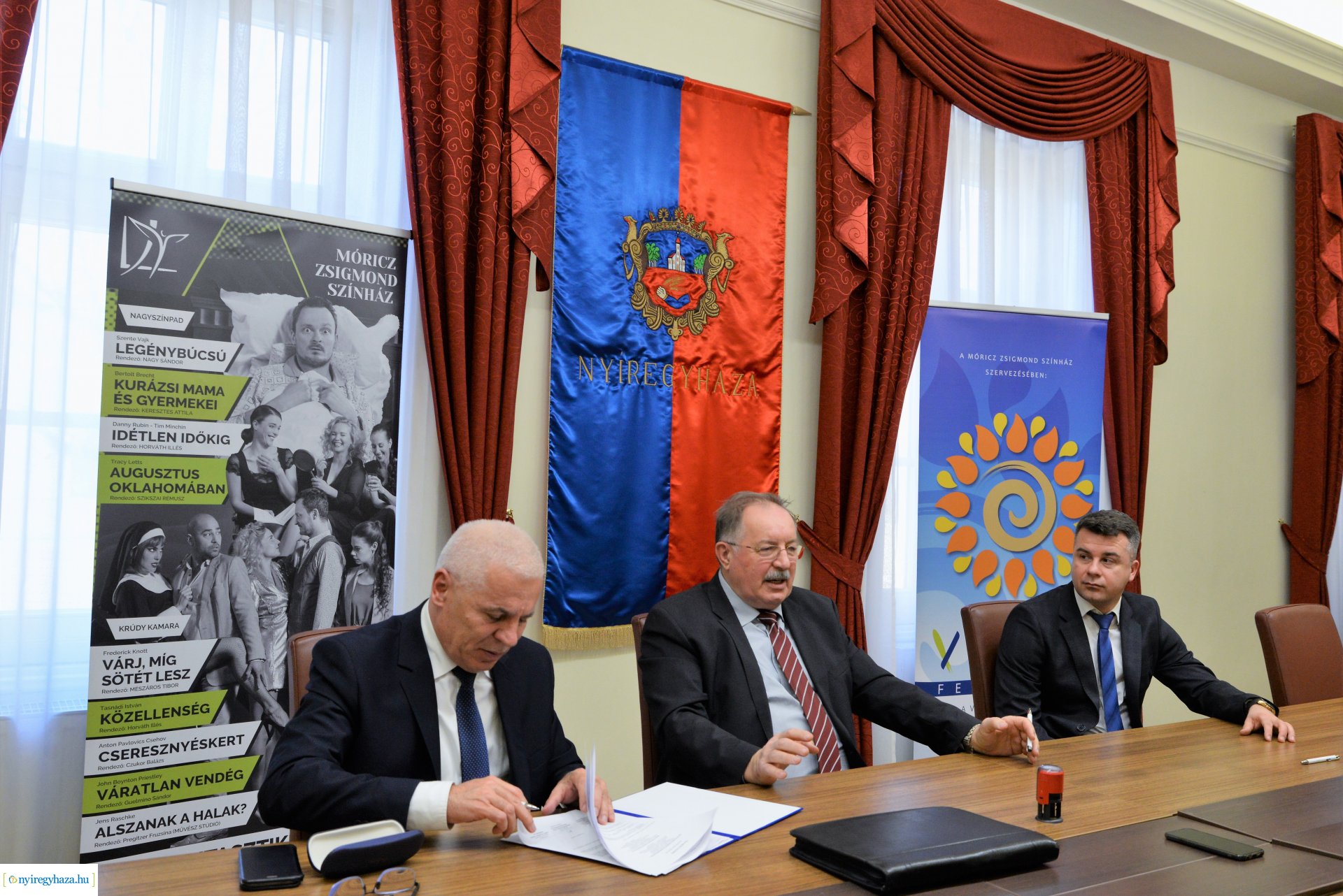 A VIDOR Fesztivál hivatalos főszponzori szerződés aláírása