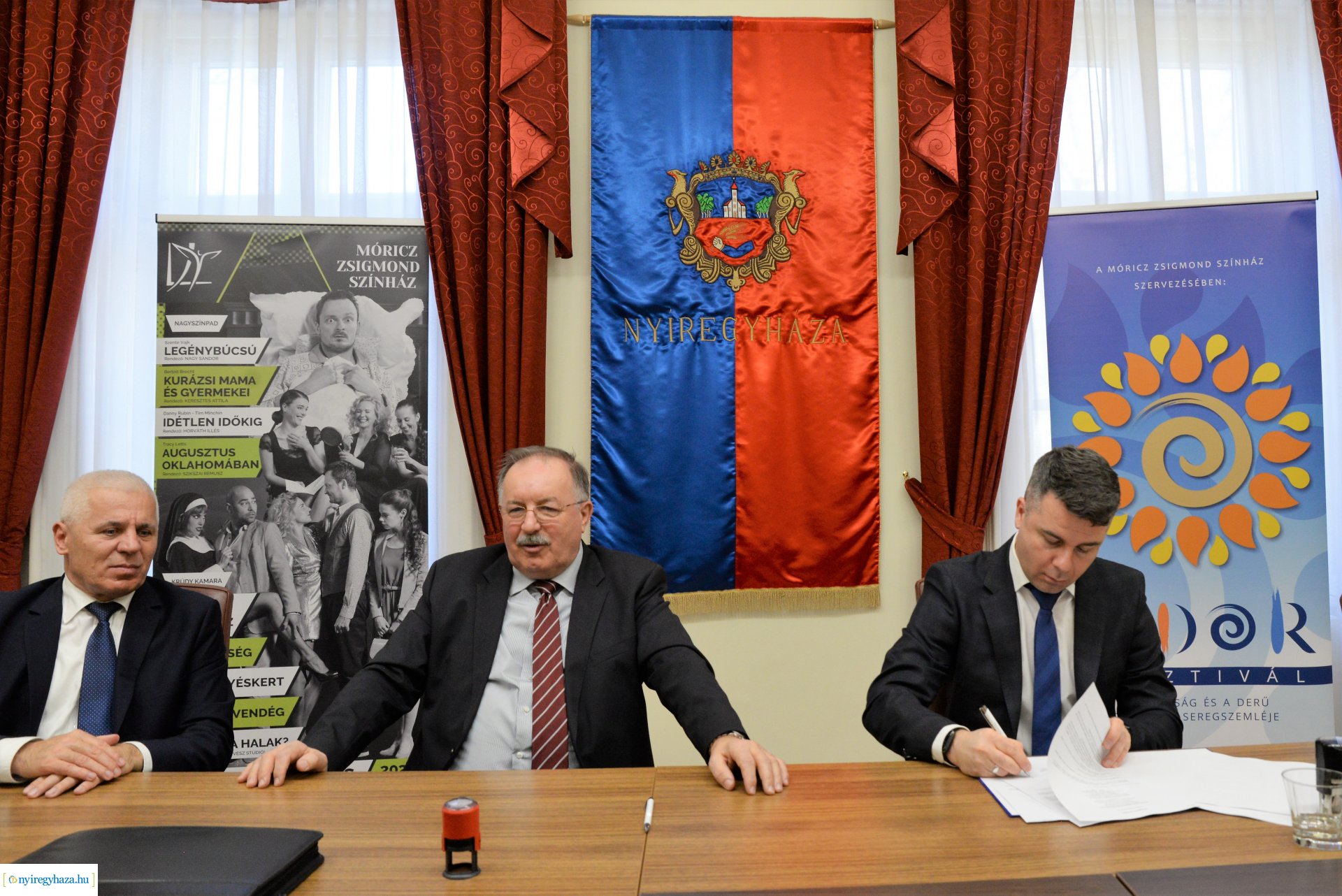 A VIDOR Fesztivál hivatalos főszponzori szerződés aláírása