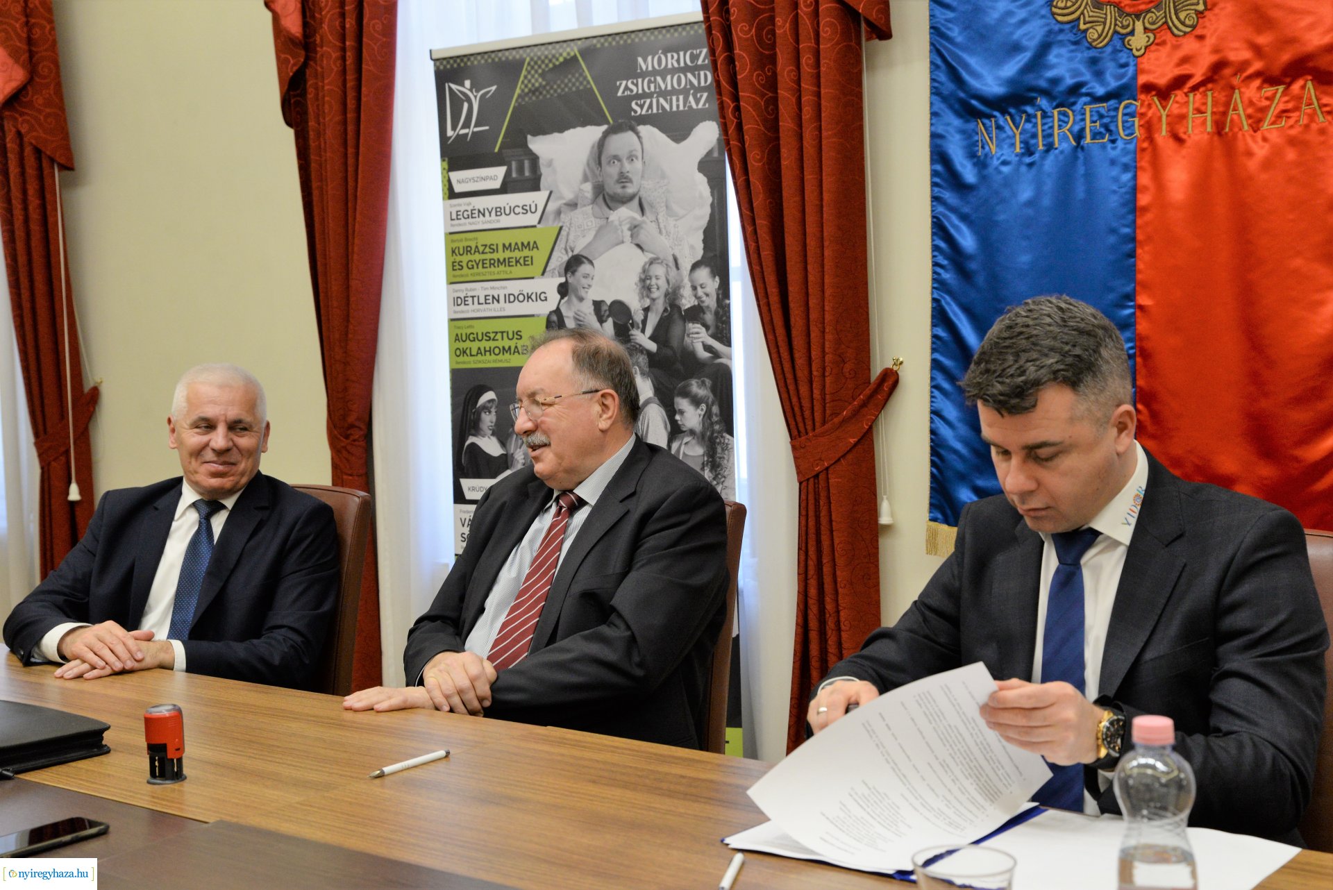 A VIDOR Fesztivál hivatalos főszponzori szerződés aláírása