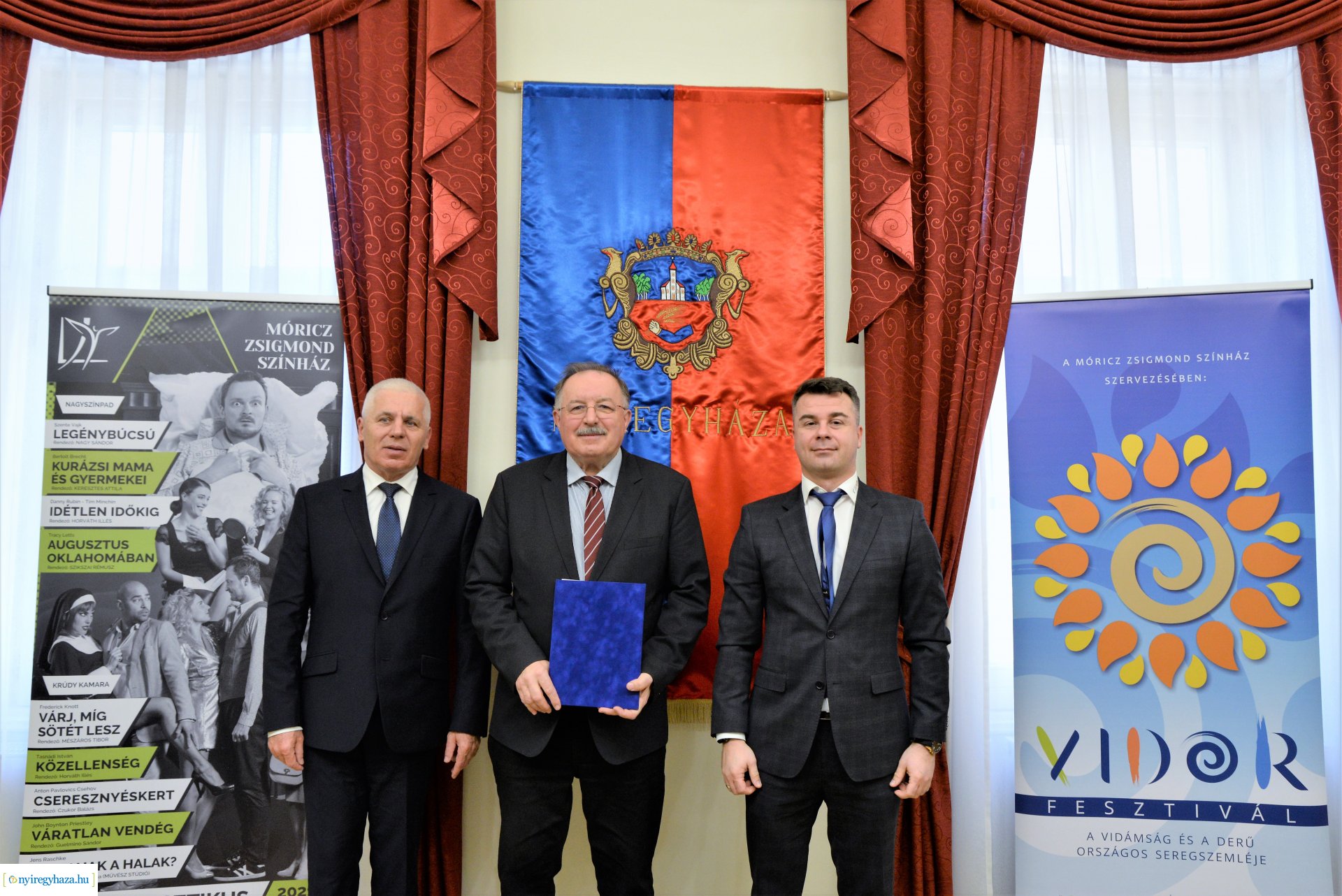 A VIDOR Fesztivál hivatalos főszponzori szerződés aláírása