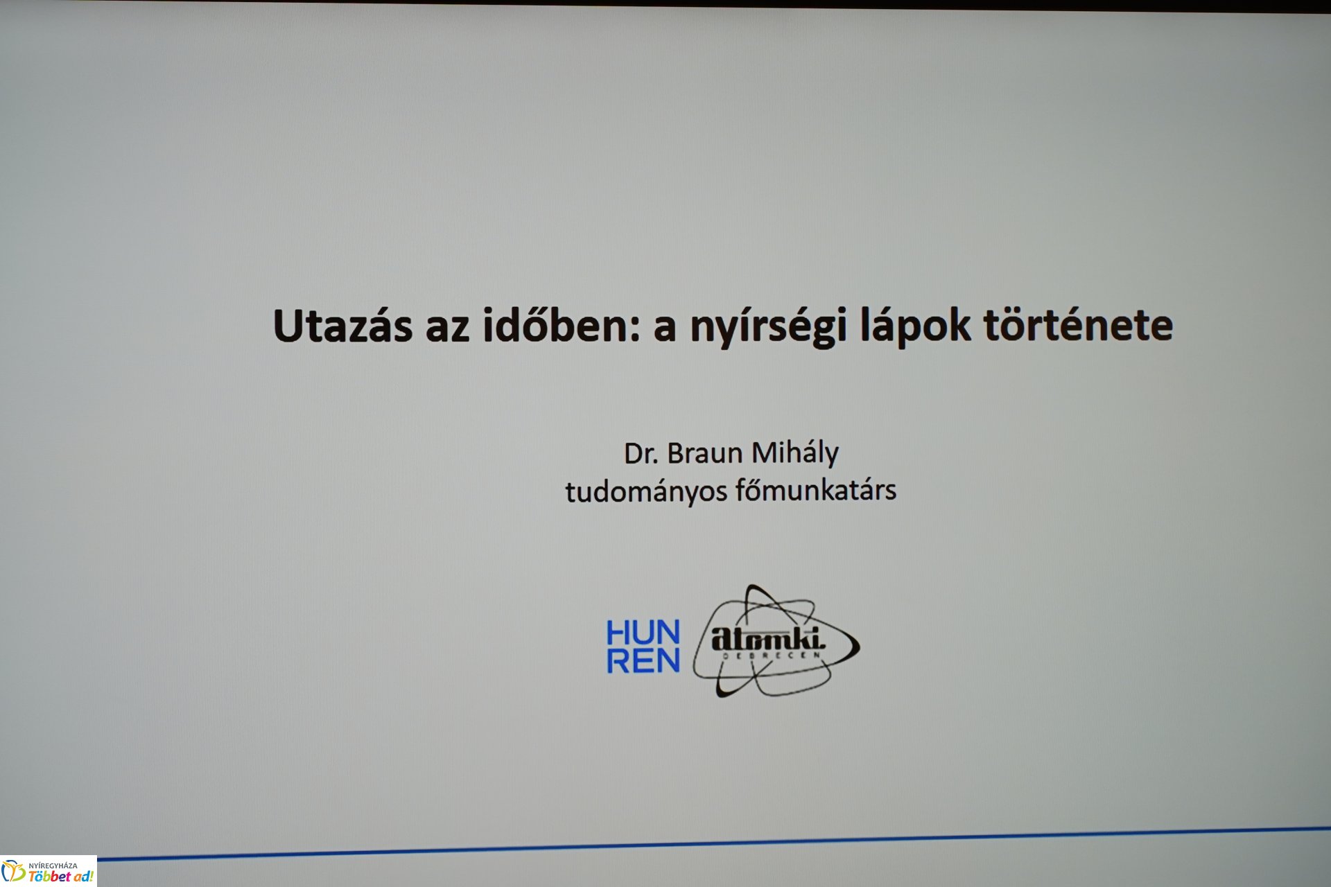 A Víz világnapja a Nyíregyházi Egyetemen