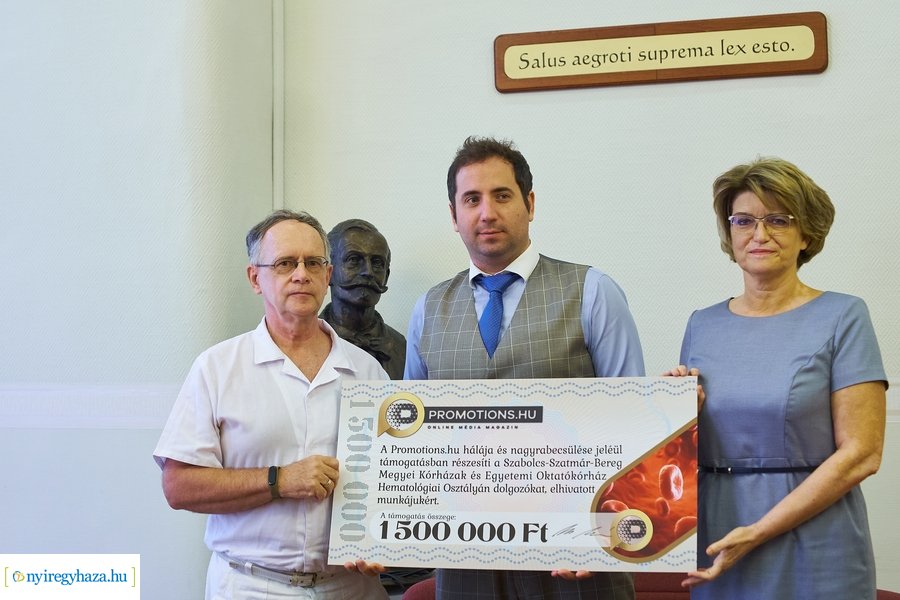 Adomány a kórháznak 20220907