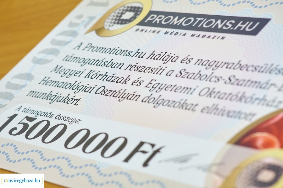 Adomány a kórháznak 20220907