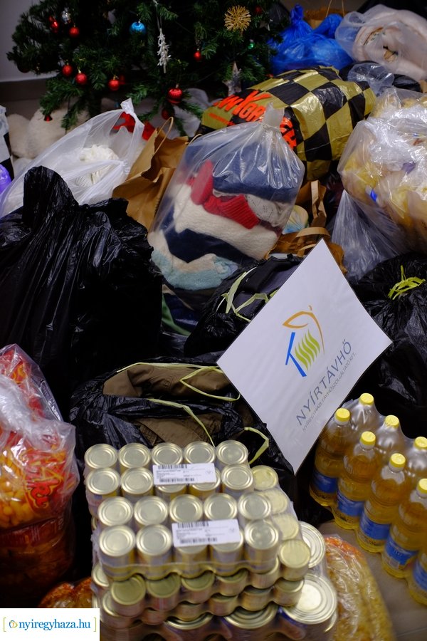 Adomány a Nyírtávhőtől 20231128