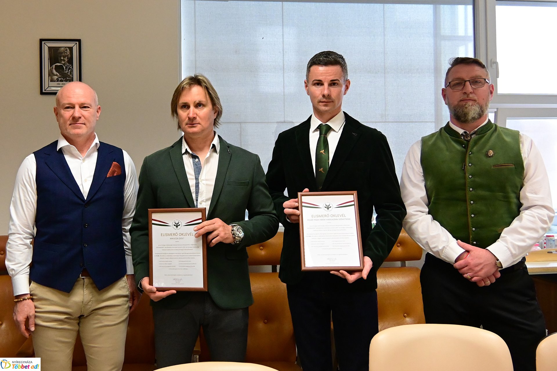 Adomány a vadászoktól a kórház gyermekosztálya részére