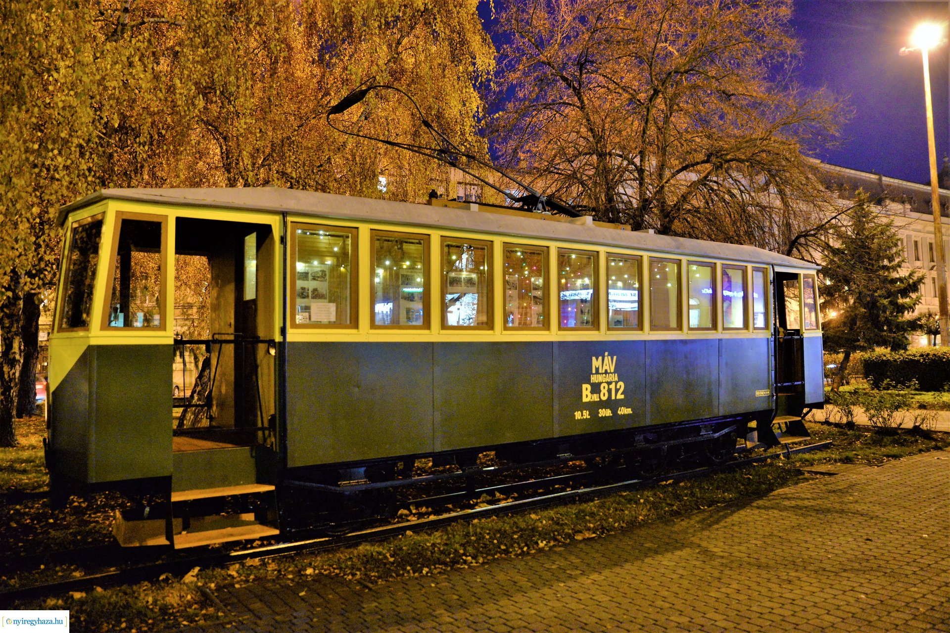 Adventi fények Nyíregyházán